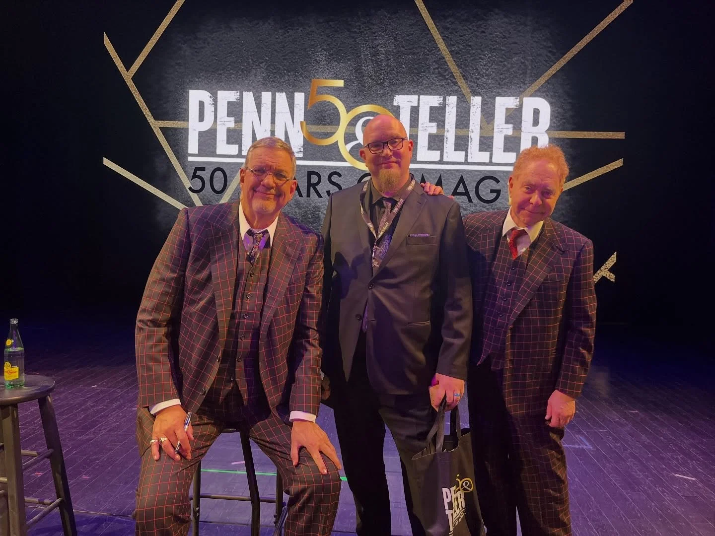 I got to meet Penn and Teller and it was an amazing experience.