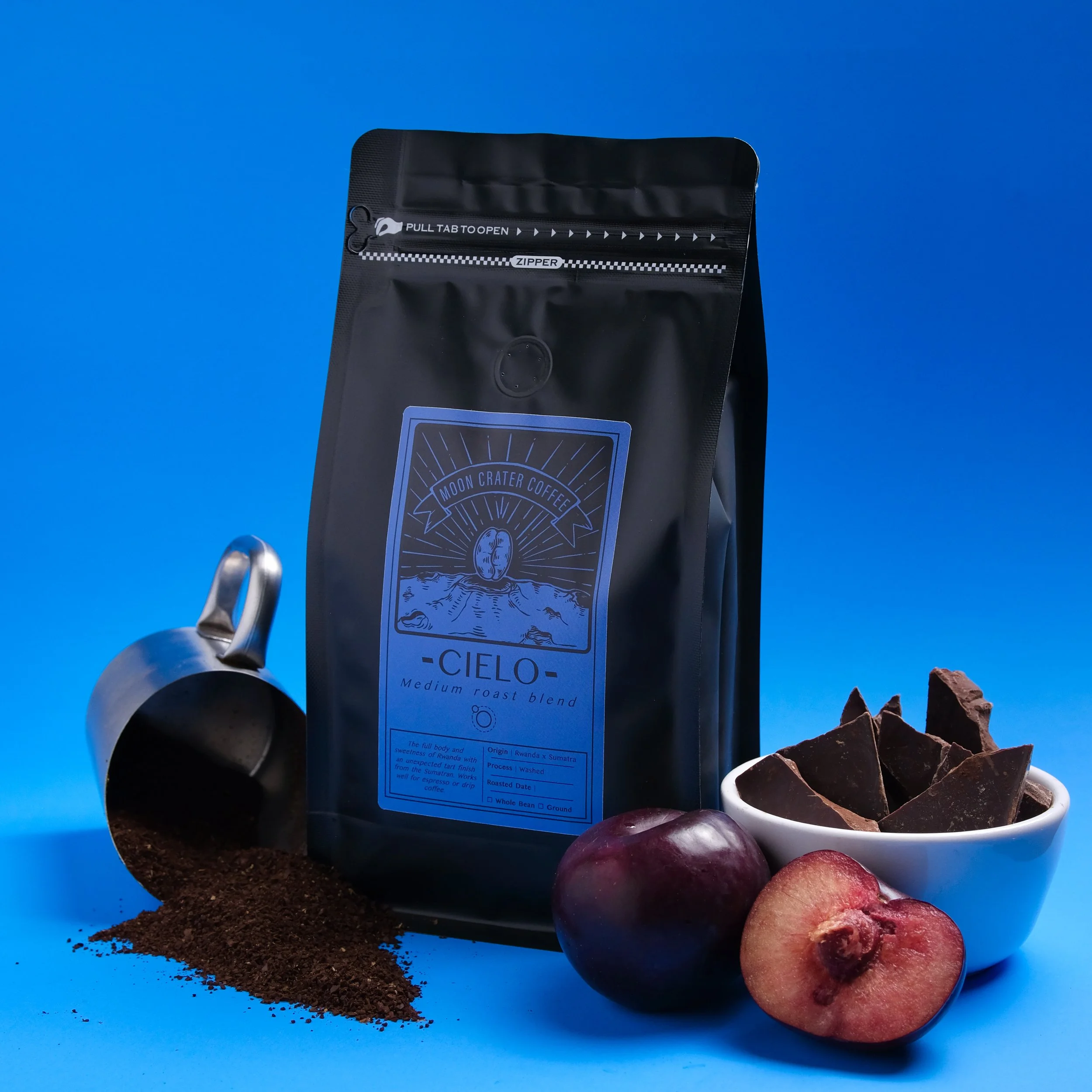 CIELO Medium Roast Ground — Moon Crater Coffee