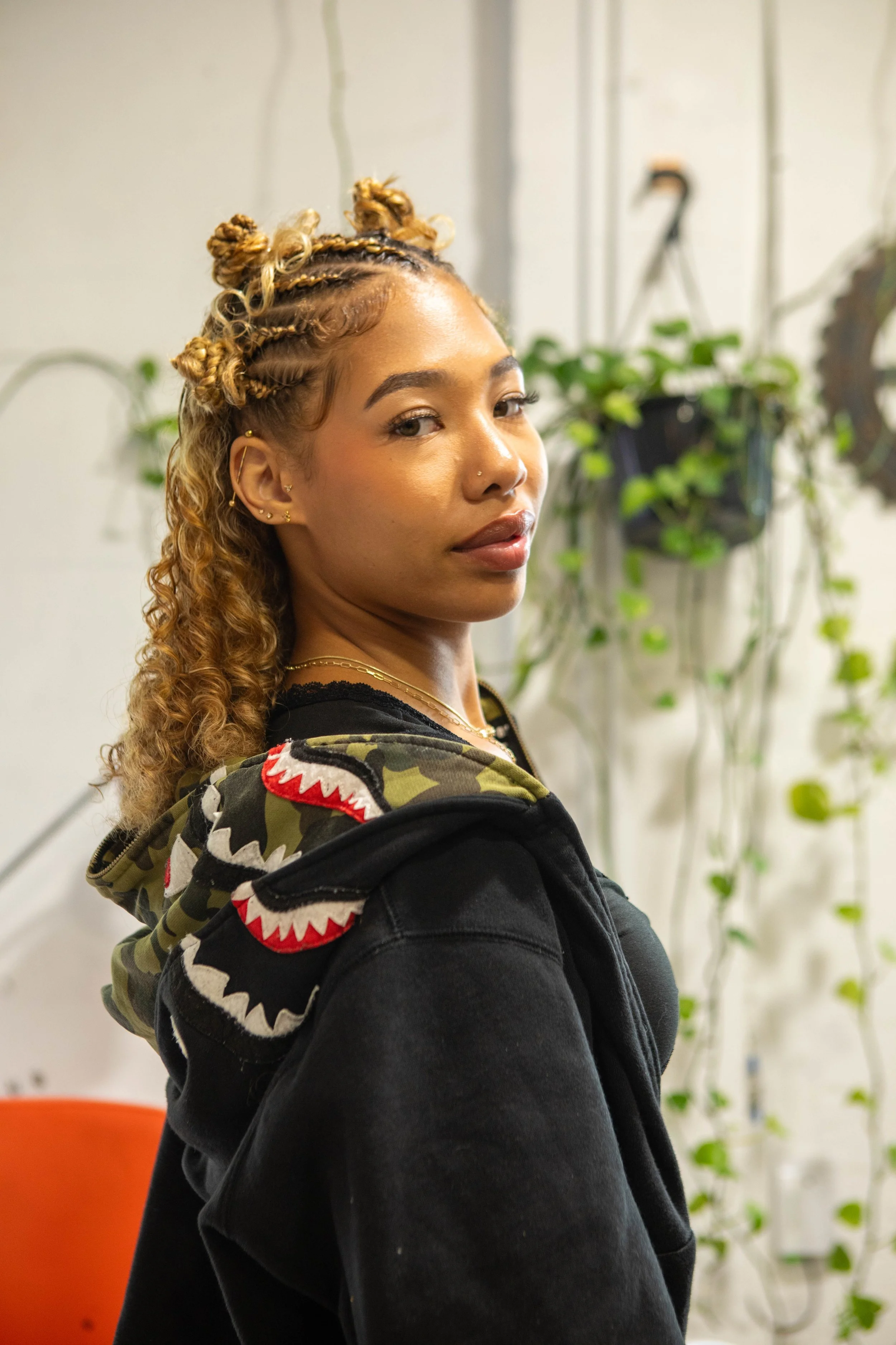 Braids and style by Marsha