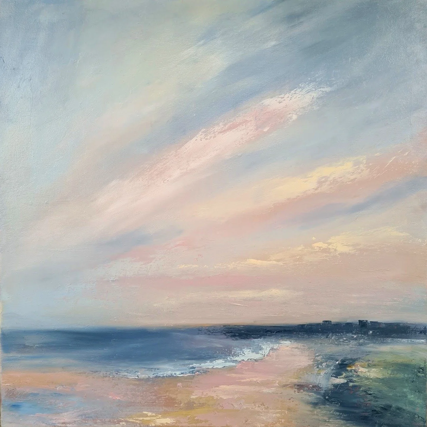 An older, larger painting sold today thanks to Art &amp; Space Gallery in Kent. I just want to take this moment to thank gallerists for all the hard work they put in to selling work - the hours, the overheads, the events, the socials, the curating, t