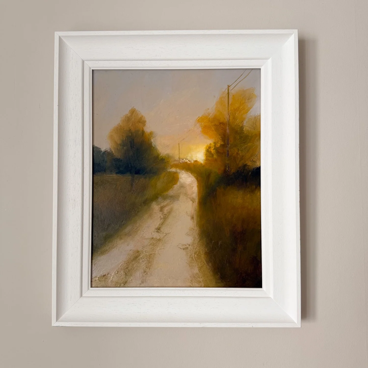 Path in Battle

Finally a painting I'm happy with 😂
Happy with the tonal and temperature control  and the composition
Hope you like it 

#landscapeart #tonalcontrol #sunsetpainting #artforhomes #wallart #interiorart #artforinteriors #autumnartwork #