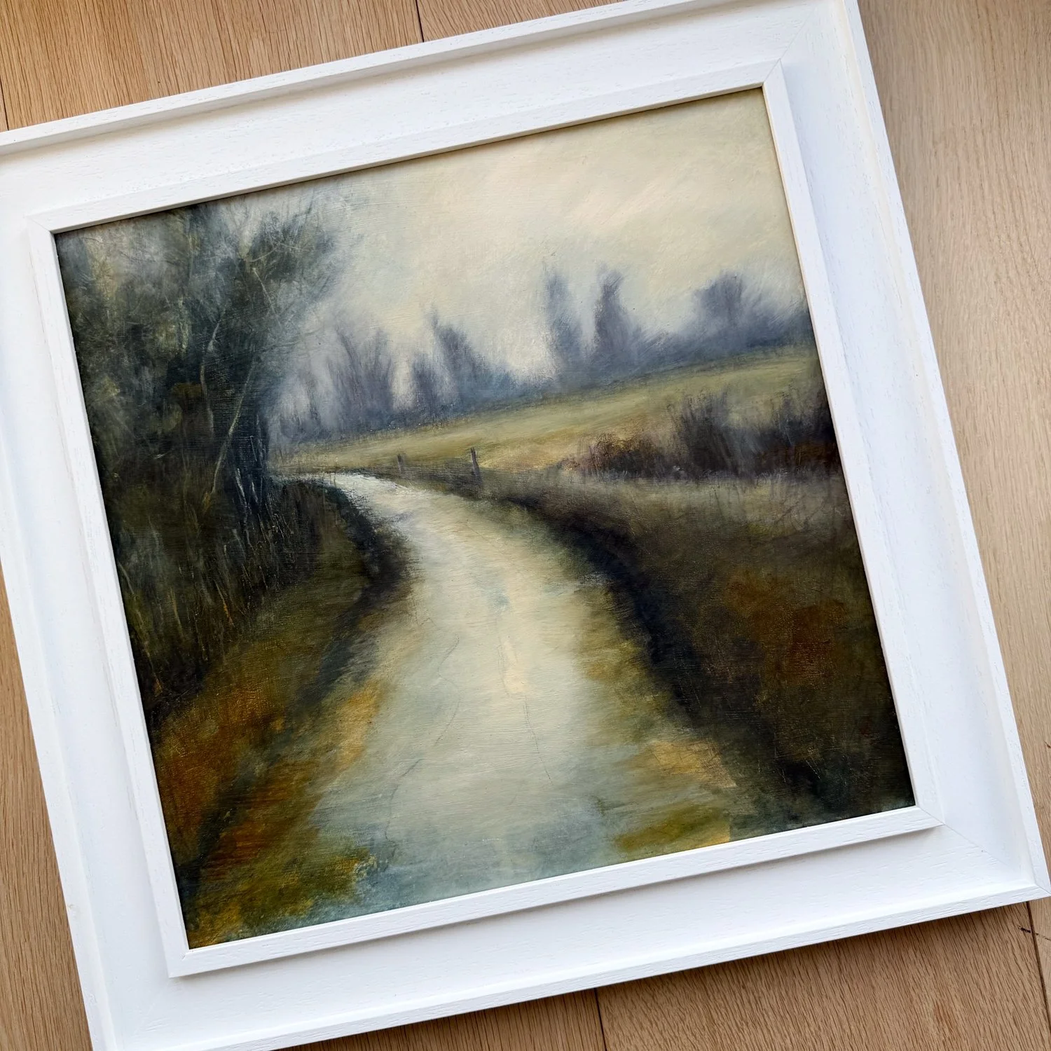 Smallhythe path 40 x 40cm

#impressionisticpainting  #winterscene #artforhomes #artcollector #artinteriors #wallart #neutralhome #neutralinteriors #countrysidepainting #heidilaughtonart #kentartist #winterpalette