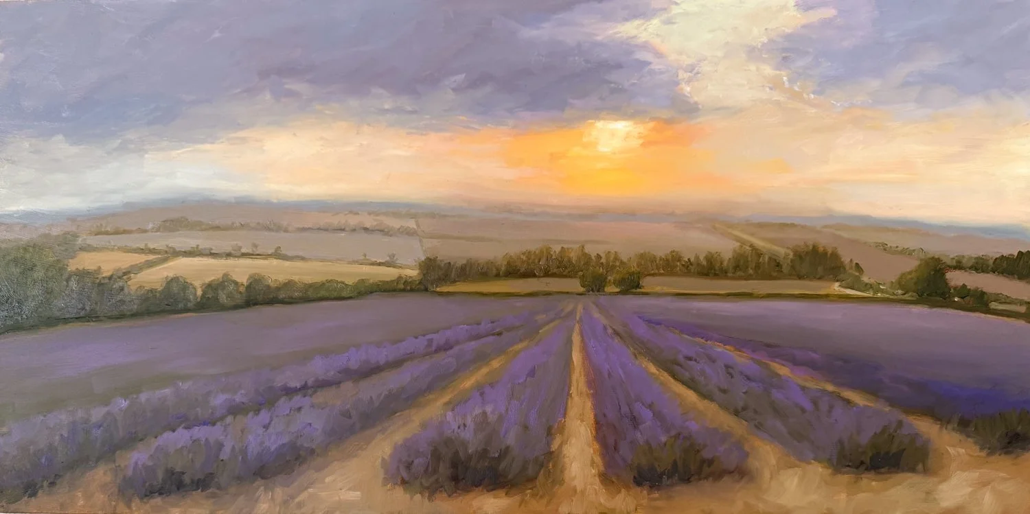 Painting the Lavender Fields