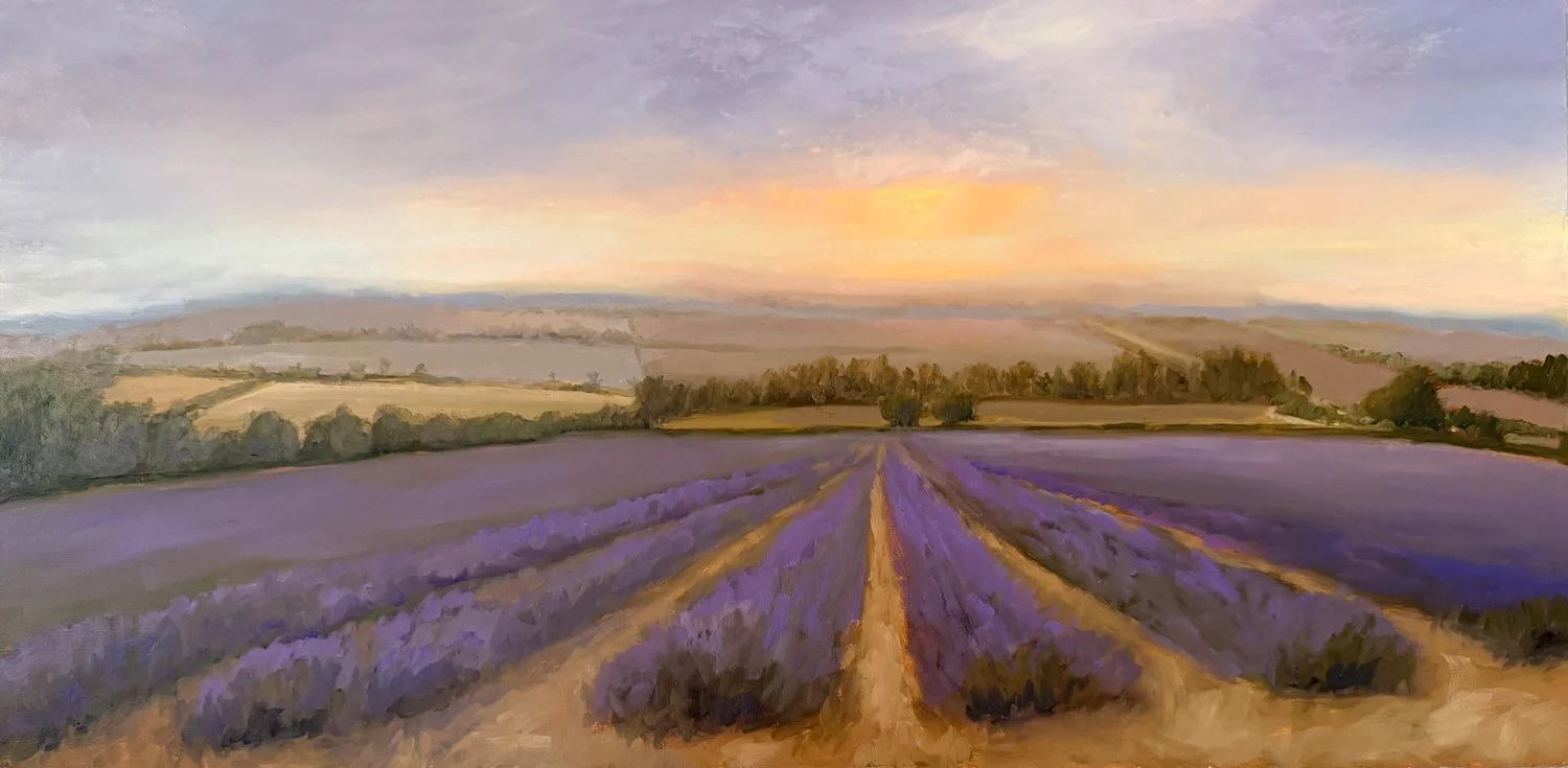 Painting the Lavender Fields