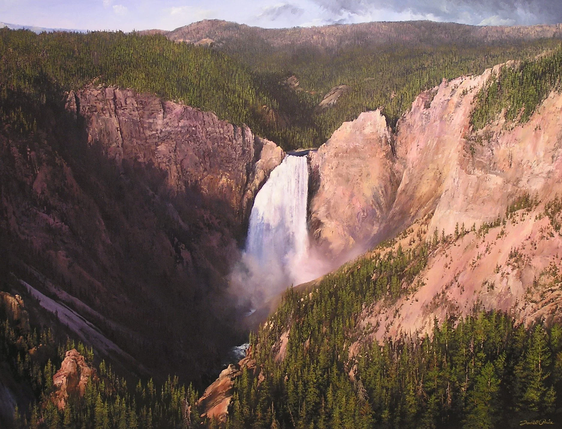 Lower Yellowstone Falls