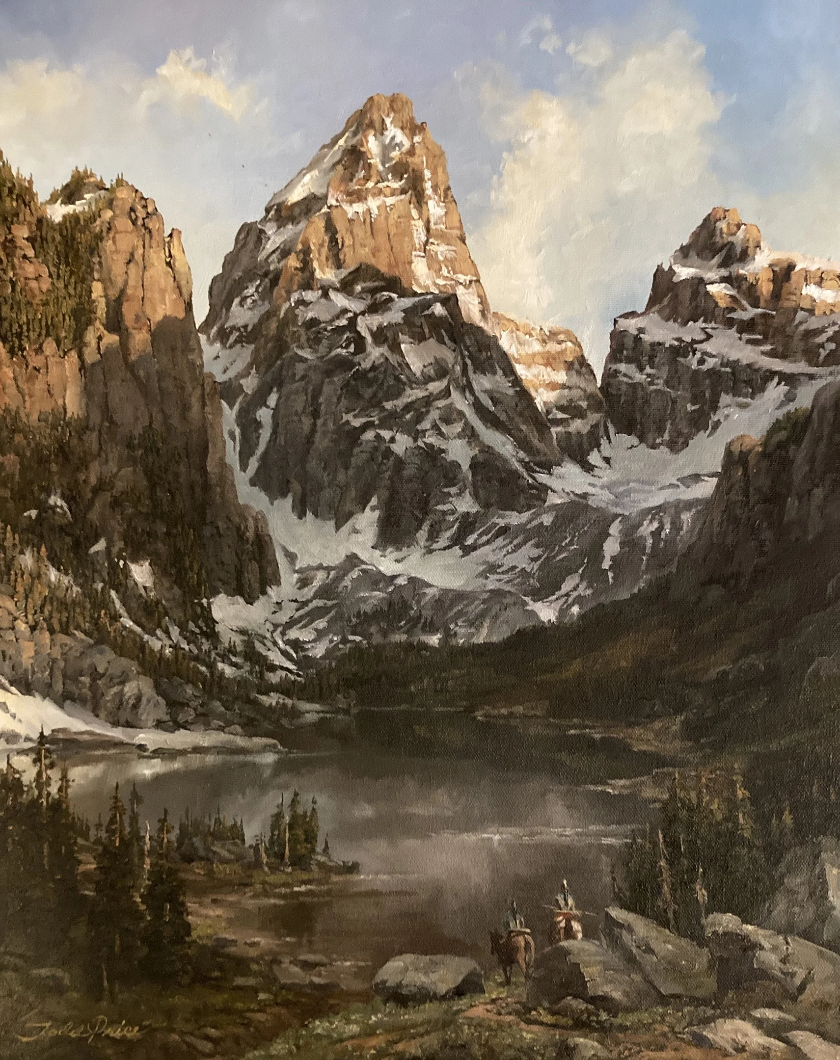 Sunrise in the Teton’s