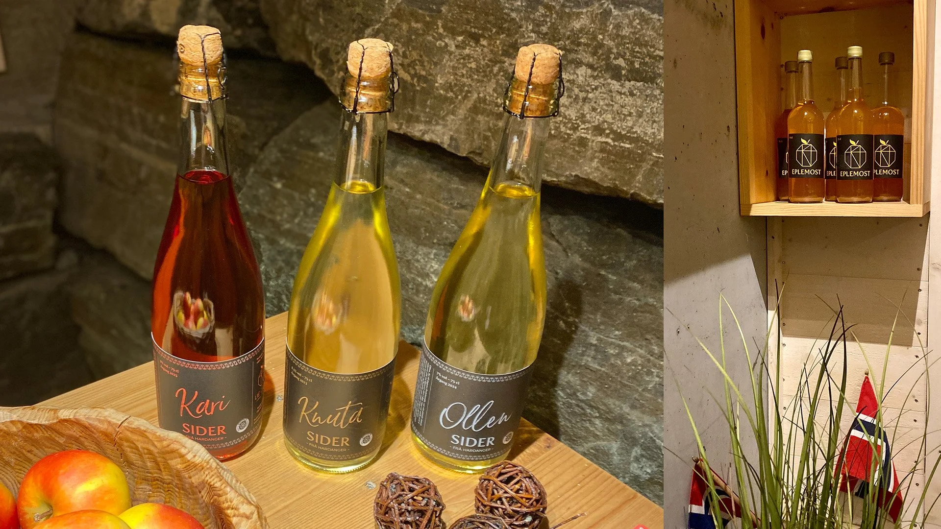 Sider og eplemost fra Lié Gard i Hardanger - etikettkonsept, etikettdesign, etiketter, apple cider, labels // Gårrdsutsalg, Lofthus, Ullensvang // © Design by Giske 2025