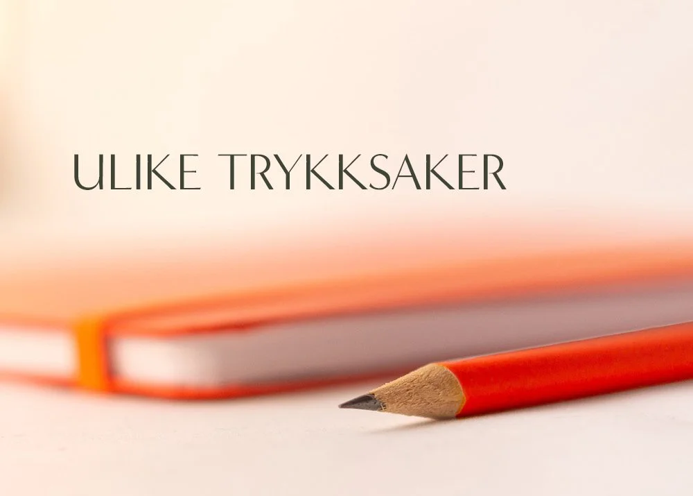 DESIGN AV ULIKE TRYKKSAKER
