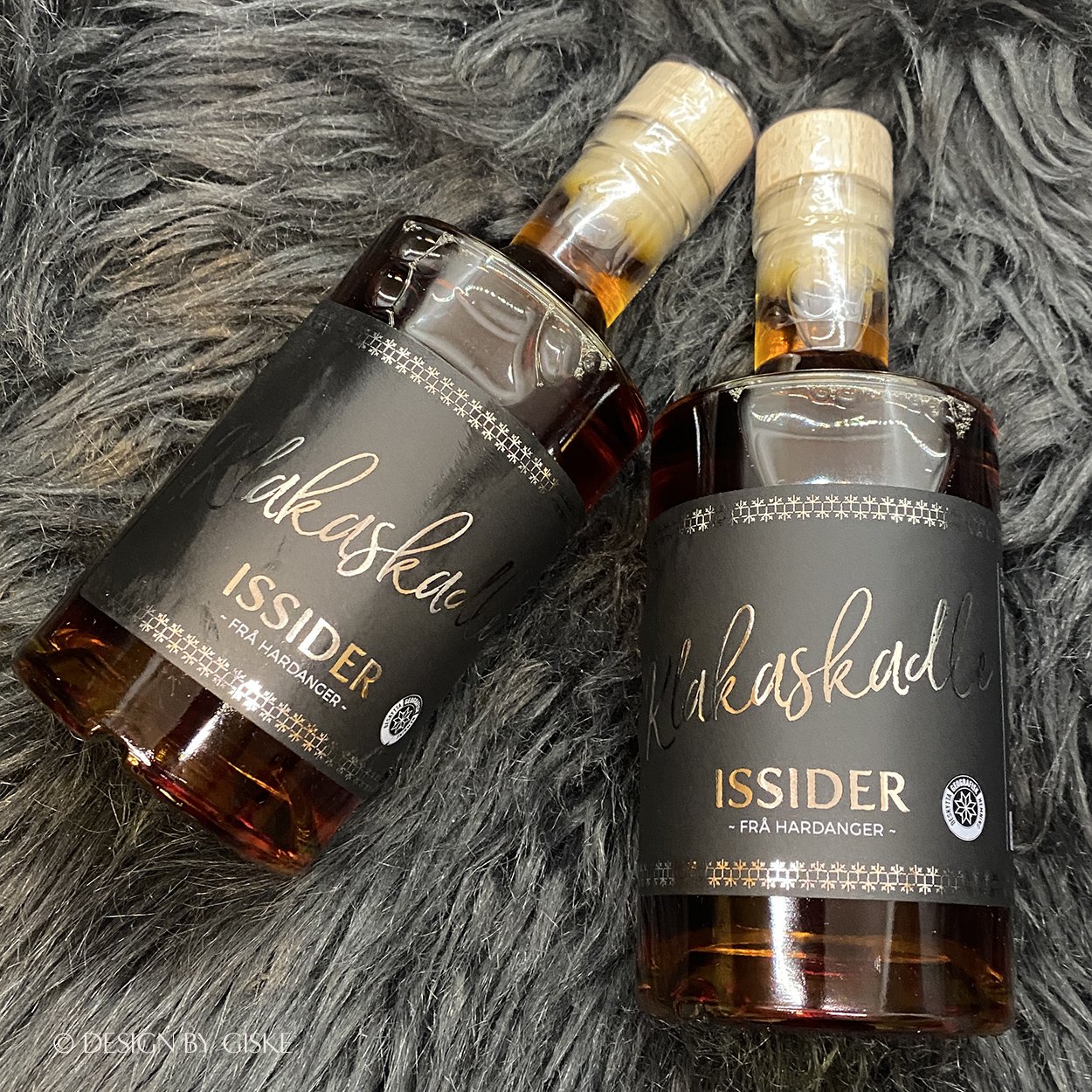 Lié Gard, Lofthus i Hardanger // etikett konsept, etiketter, issider, sider, eplesider, trykksaker // © Design by Giske 2025