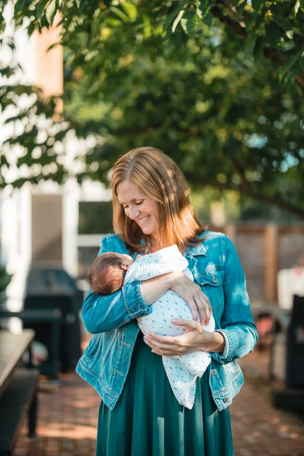 columbus ohio at home newborn session
