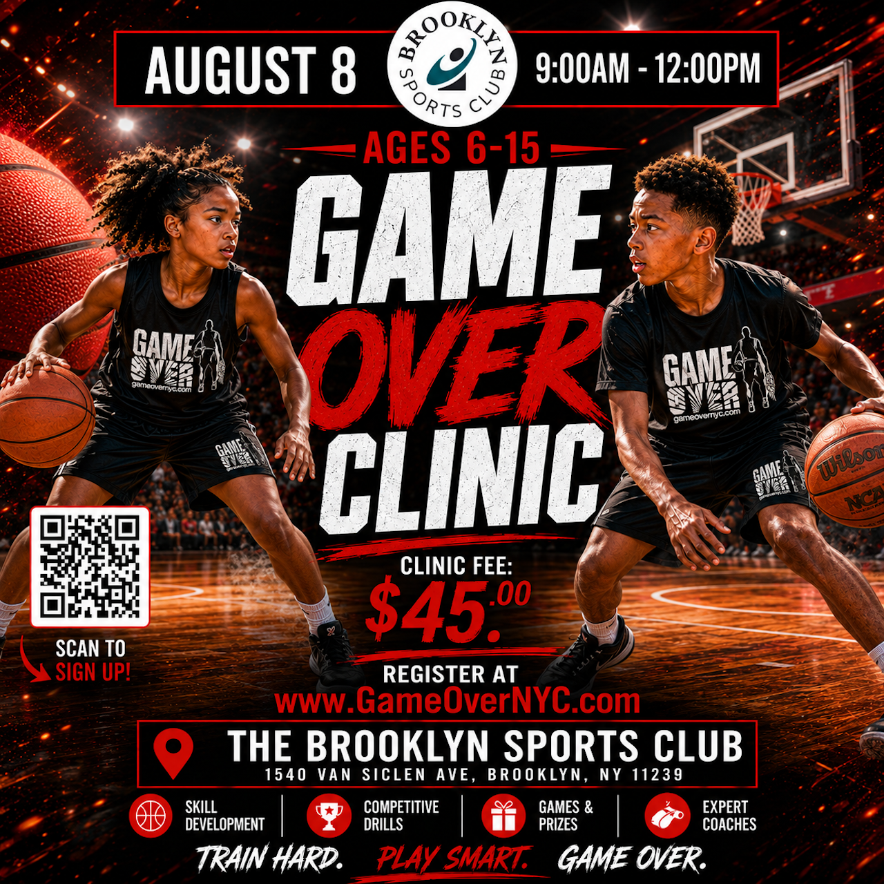 🏀 GAME OVER BASKETBALL CLINIC IS BACK! 🏀