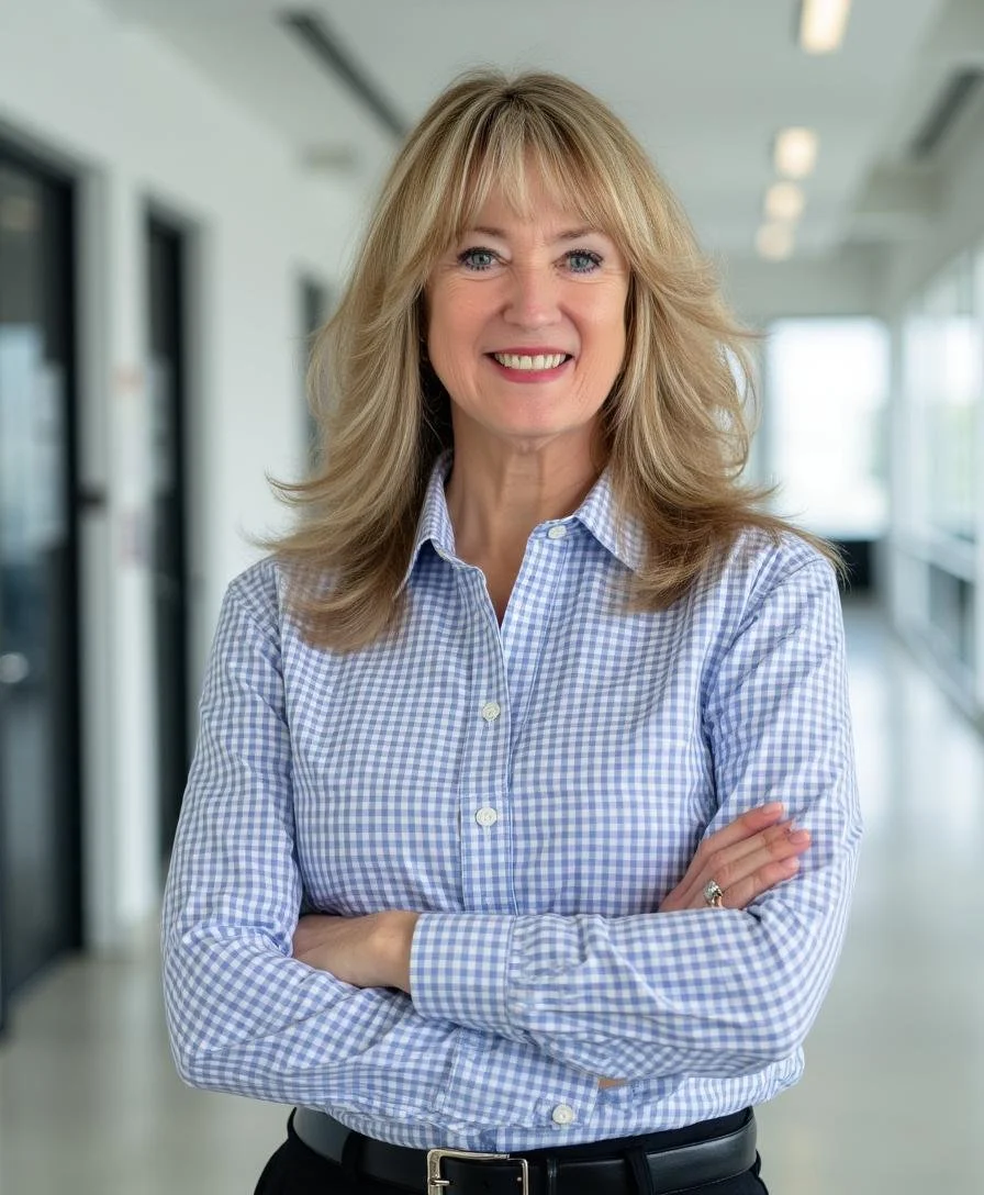 Diana Ramsay smiling at the camera