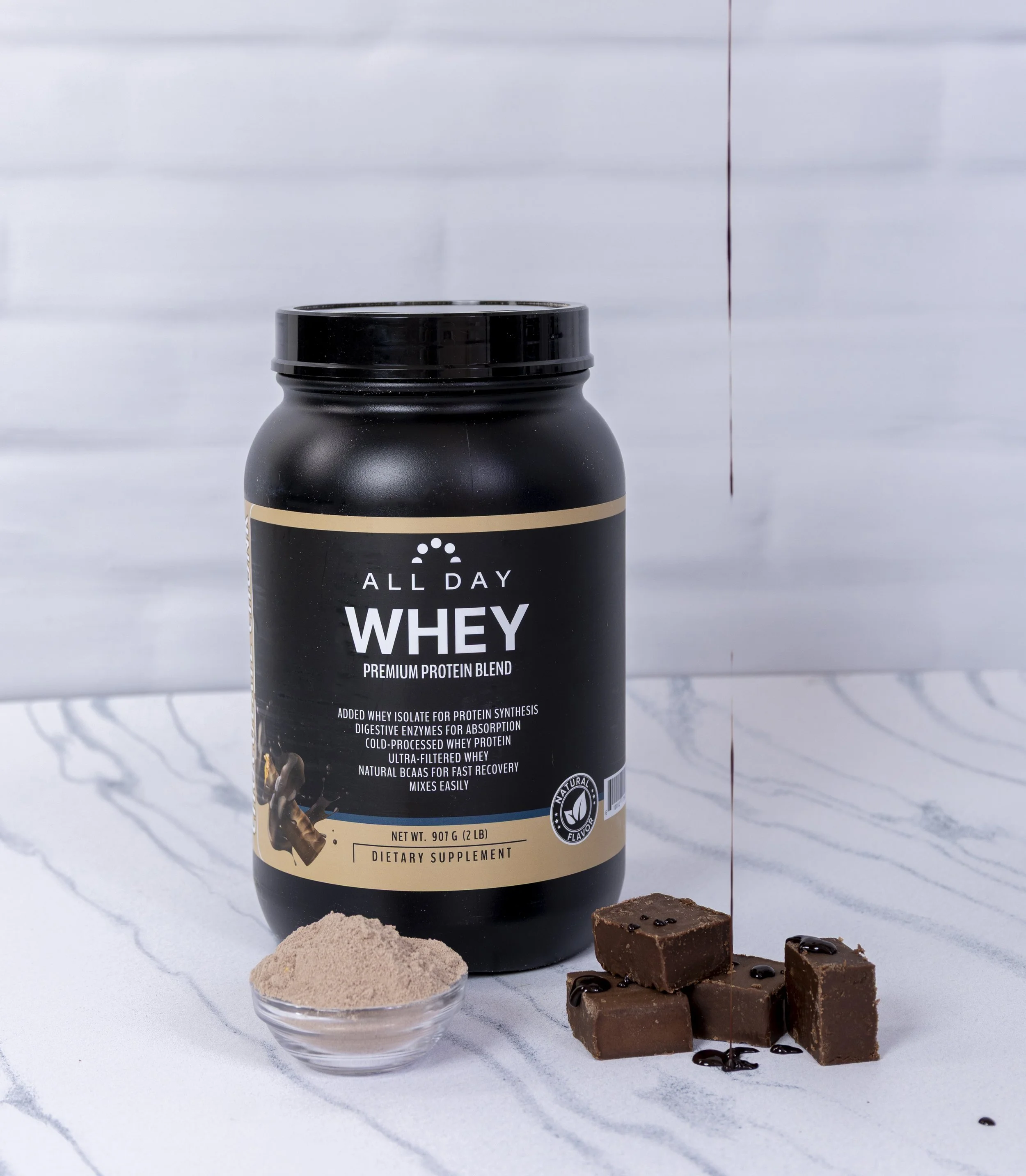 Chocolate Chunk Whey Protein Powder (2lbs)