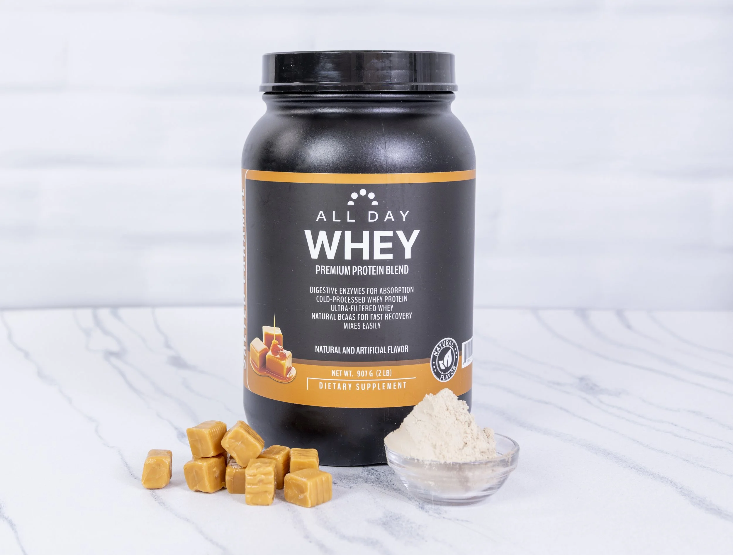 Salted Caramel Whey Protein Powder (2lbs)