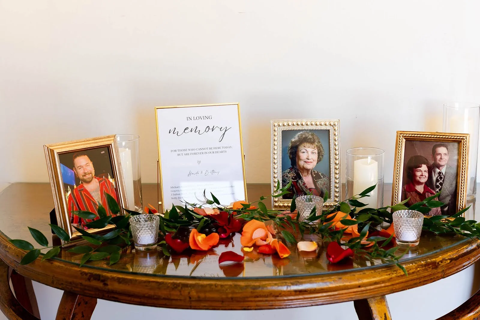 Loose Greenery + Petals