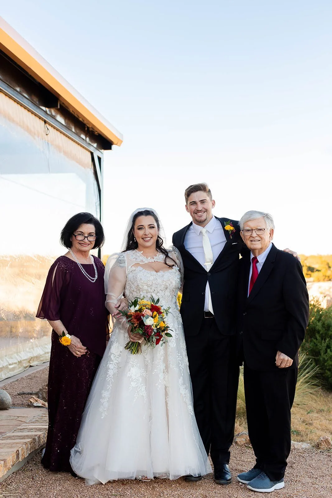 Bridal Bouquet + Boutonniere + Corsage