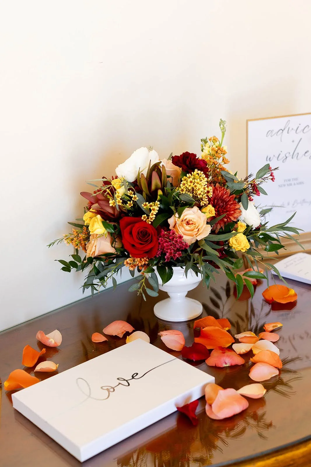 Small Arrangement + Petals