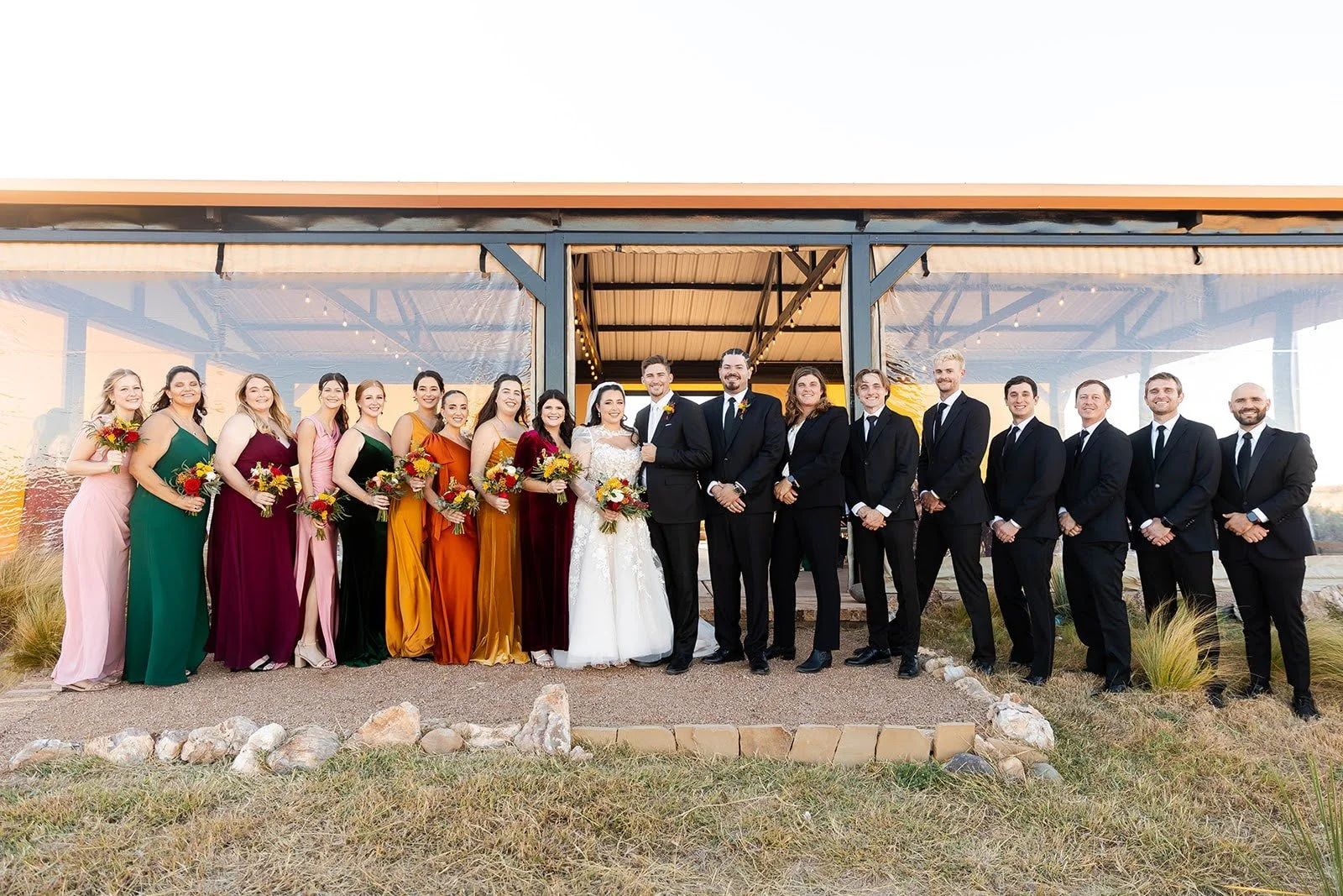 Bridal Bouquet + Bridesmaid Bouquets + Boutonniere