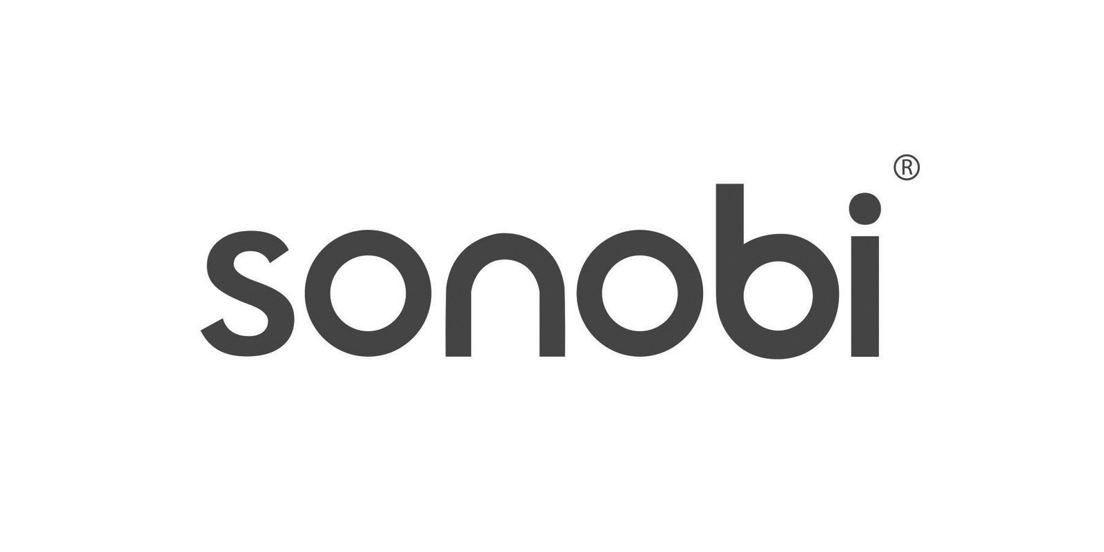 Sonobi logo in black text on a white background.