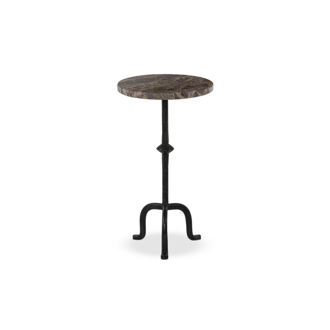 Jocelyn End Table - Garnet Marble Finish.png