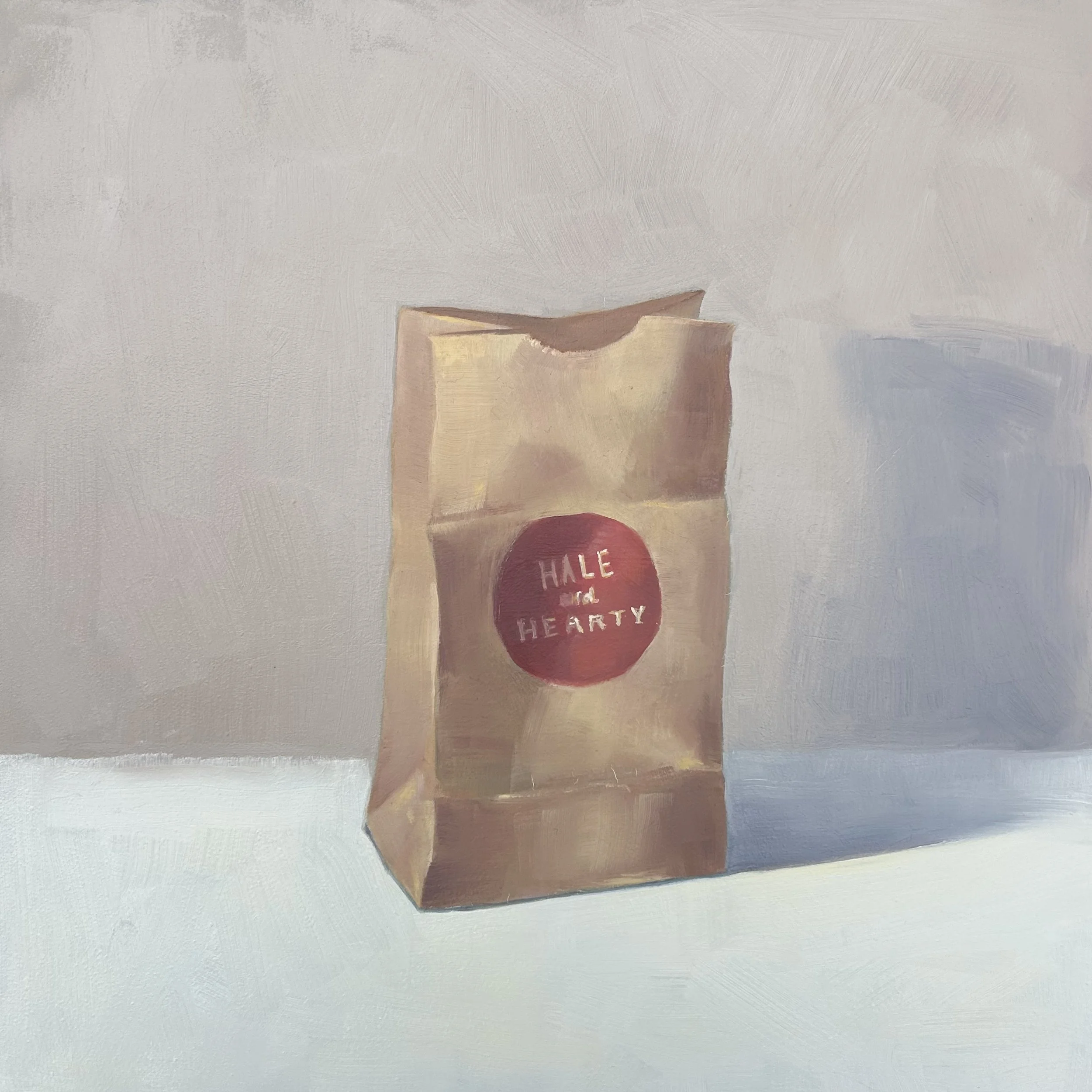  Hale and Hearty 
10" x 10"
OIL ON BOARD