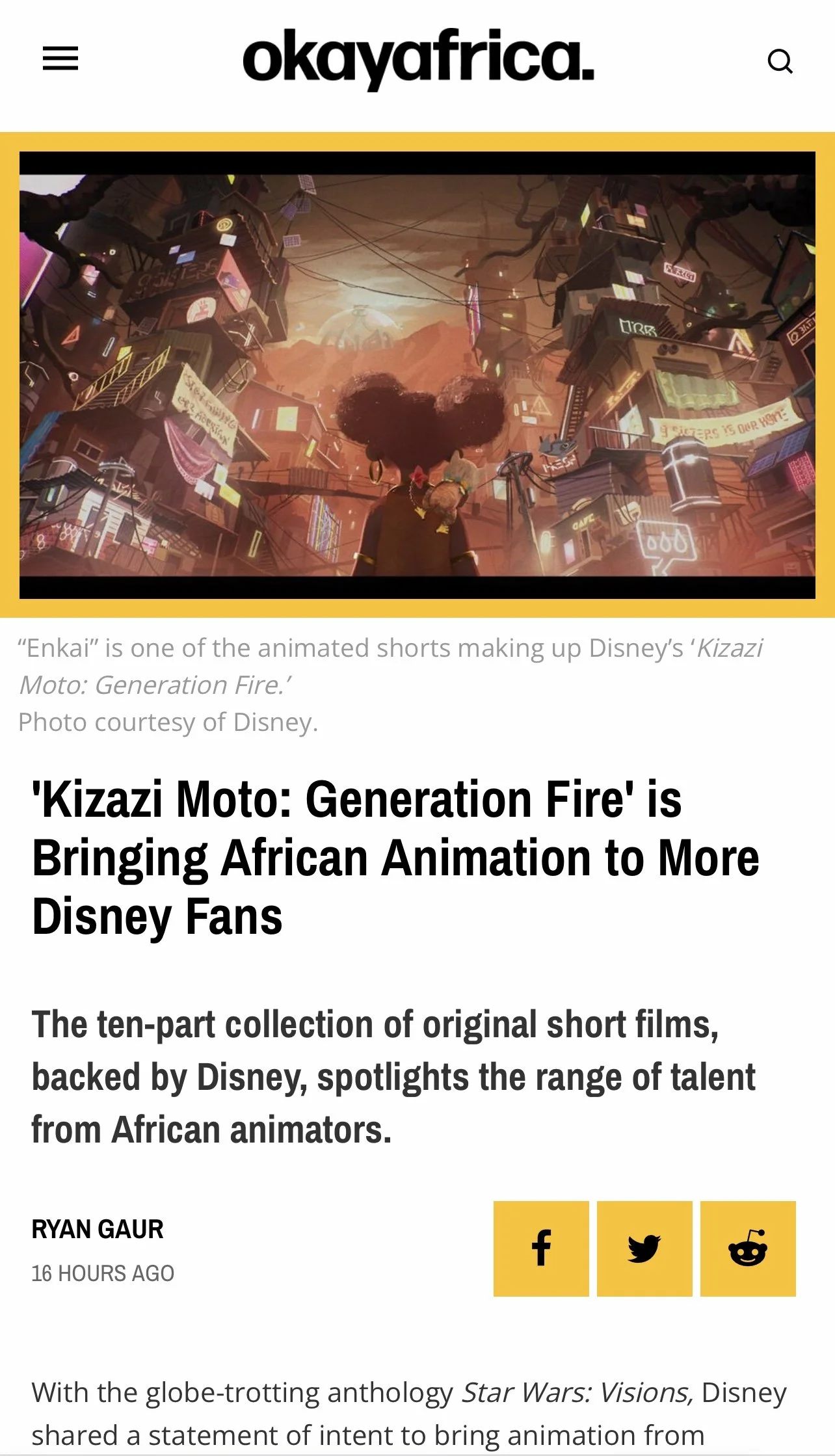 OkayAfrica Composer Article