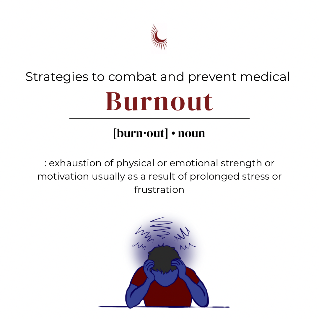 Strategies to combat and prevent medical burnout