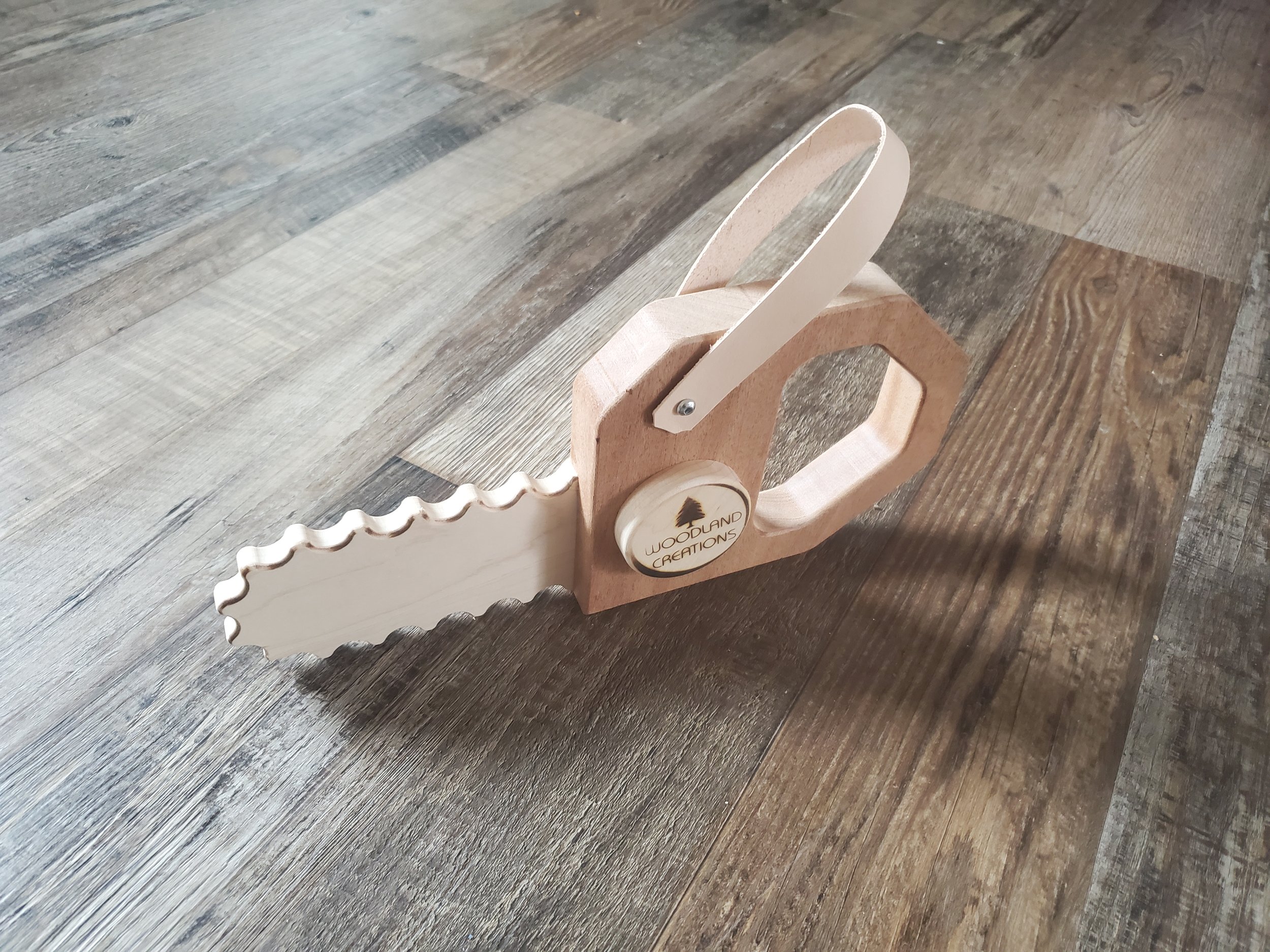 Wooden Chainsaw