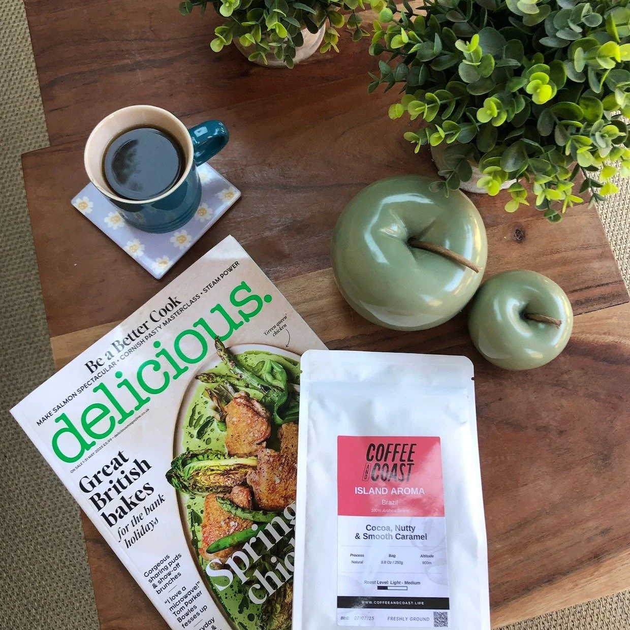 📣 Big News! We’re in delicious. 🗞️
We are thrilled that Coffee And Coast has been featured in the May 2025 issue of delicious. 🌟
Our journey, inspired by the Dorset coast and crafted for those who chase adventure, has been highlighted amon