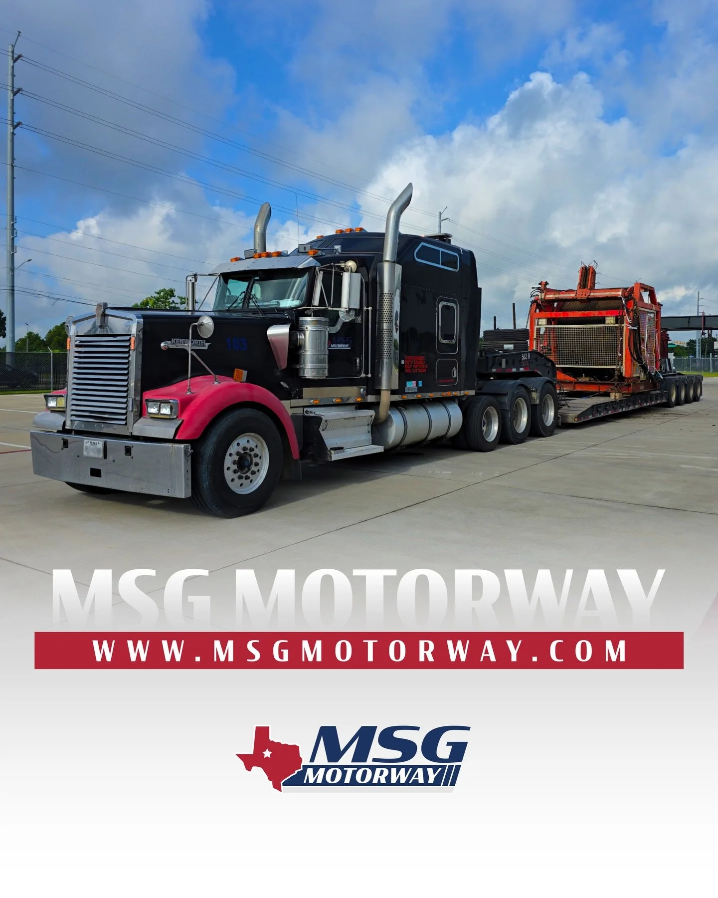 Transporting heavy loads isn&rsquo;t just a job, it&rsquo;s a responsibility. 

At MSG Motorway, we combine experience, cutting-edge equipment, and a team that thrives under pressure to move your freight with confidence and care. When precision and t