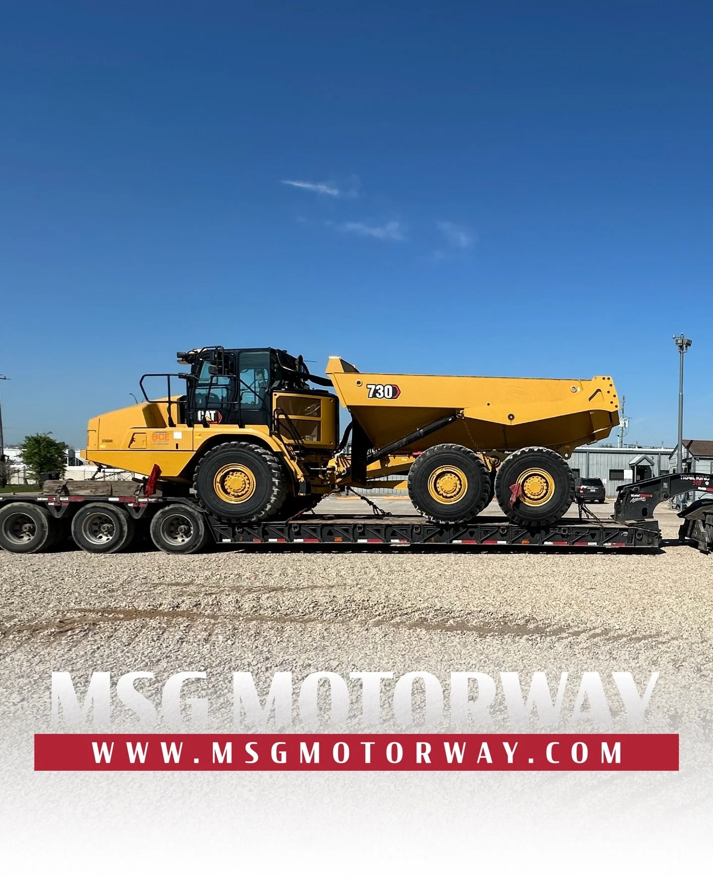 Built for the weight. Ready for the road. Trusted for the job.
 #HeavyHaulExperts #TexasTransport #BigRigLife #OversizeHaul #MSGMotorway

(713) 998-3030
dispatch@msgmotorway.com
www.MSGmotorway.com