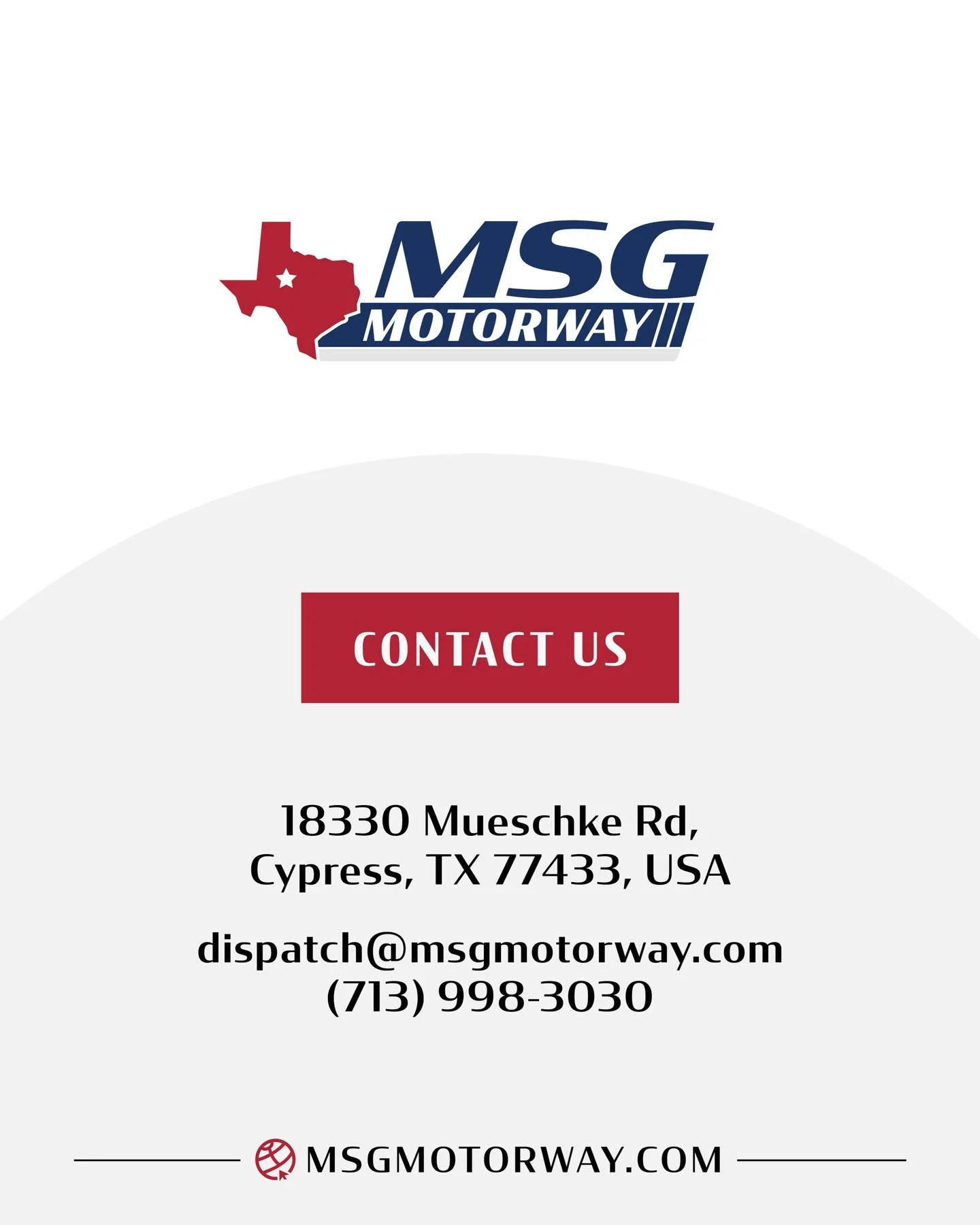 From pickup to delivery, we haul with precision and power.
 #HeavyTransport #TexasTruckingLife #FreightHaulers #OversizeCargo #MSGMotorway

(713) 998-3030
dispatch@msgmotorway.com
www.MSGmotorway.com