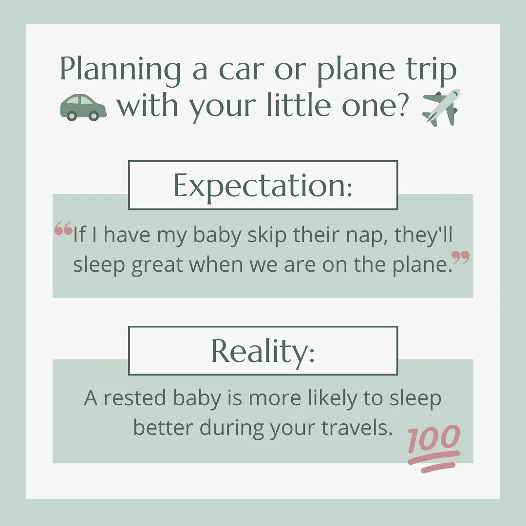 So...you&rsquo;re heading on vacation and the time you are spending traveling from Point A to Point B doesn&rsquo;t line up with your little one&rsquo;s nap time. While it may seem like it&rsquo;s a great idea to skip their nap beforehand so they sle