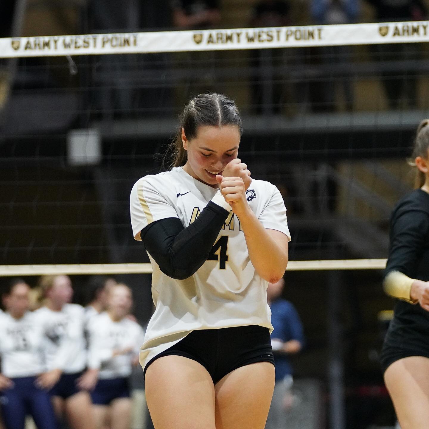 That feeling when you beat Navy 💪🏽🌟The energy here was unreal to say the least, and winning 3-0 only made it all that much better.