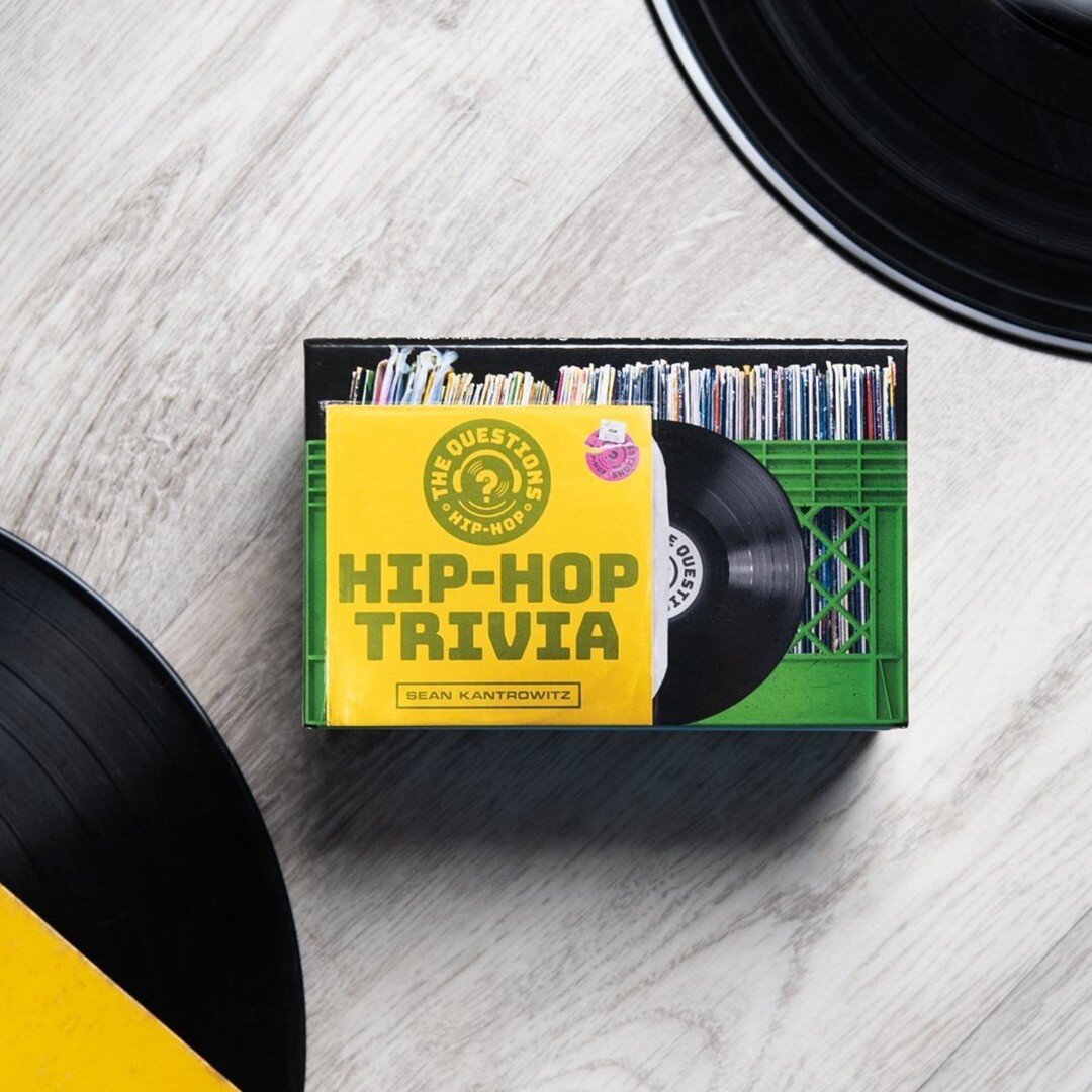 Happy belated release to one of our fav folks @seandammit who we had the pandemic pleasure of consulting with for his epic show @thequestionshiphop - now available as game! Get this goodness for the hiphop head in your life.