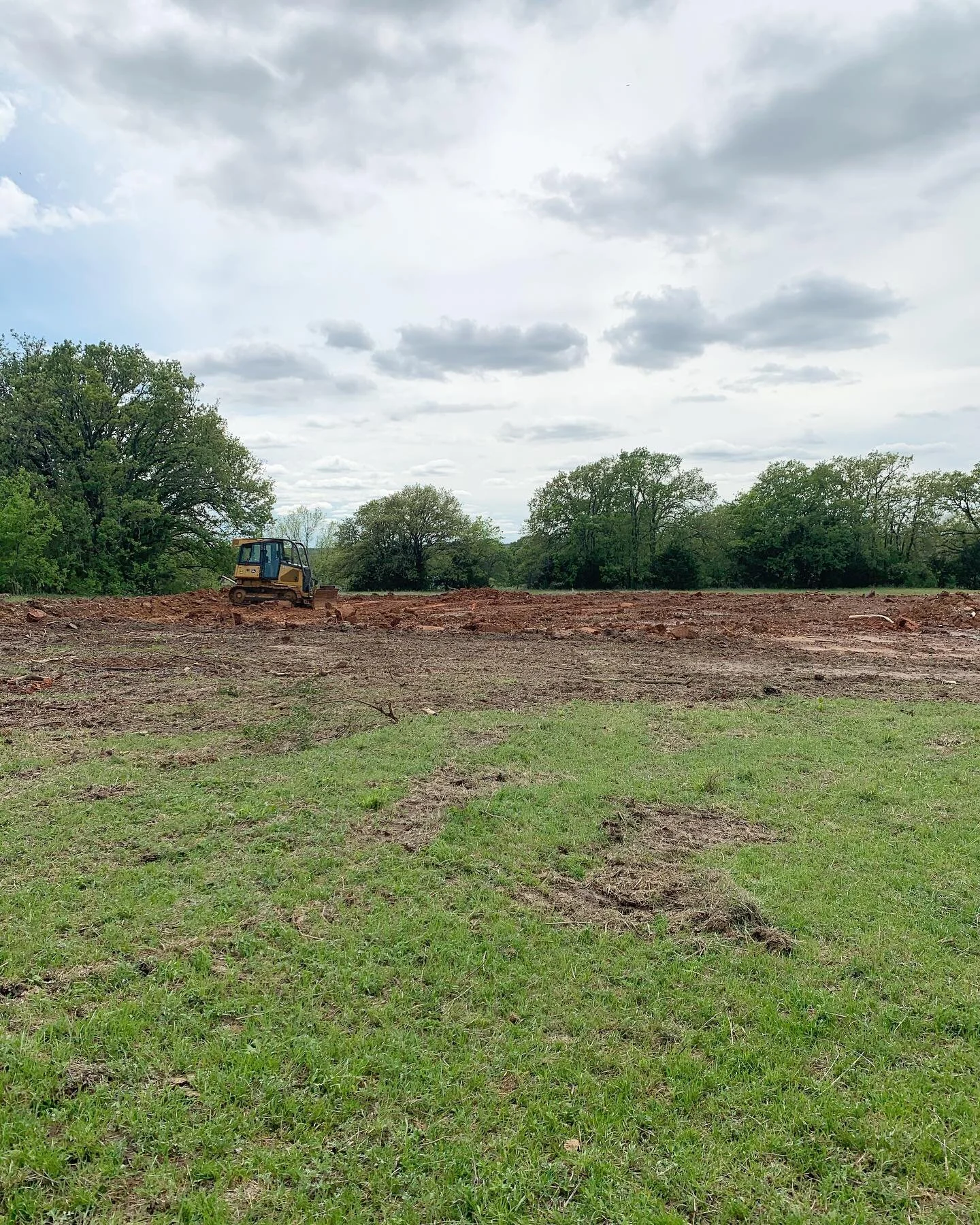 Another custom home breaking ground today! #customhomesnorthtexas #ruggedoaksconstruction #concretepad