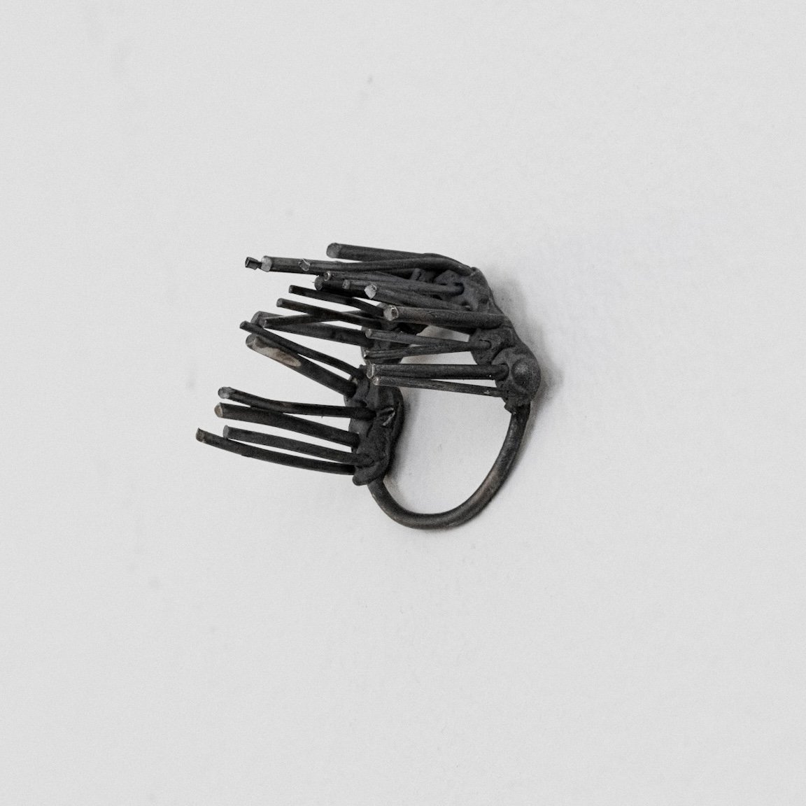Det gror, og vi laver hegn
/ 2025 / Ring / NUM silver and recycled Japanese fine silver 999‰