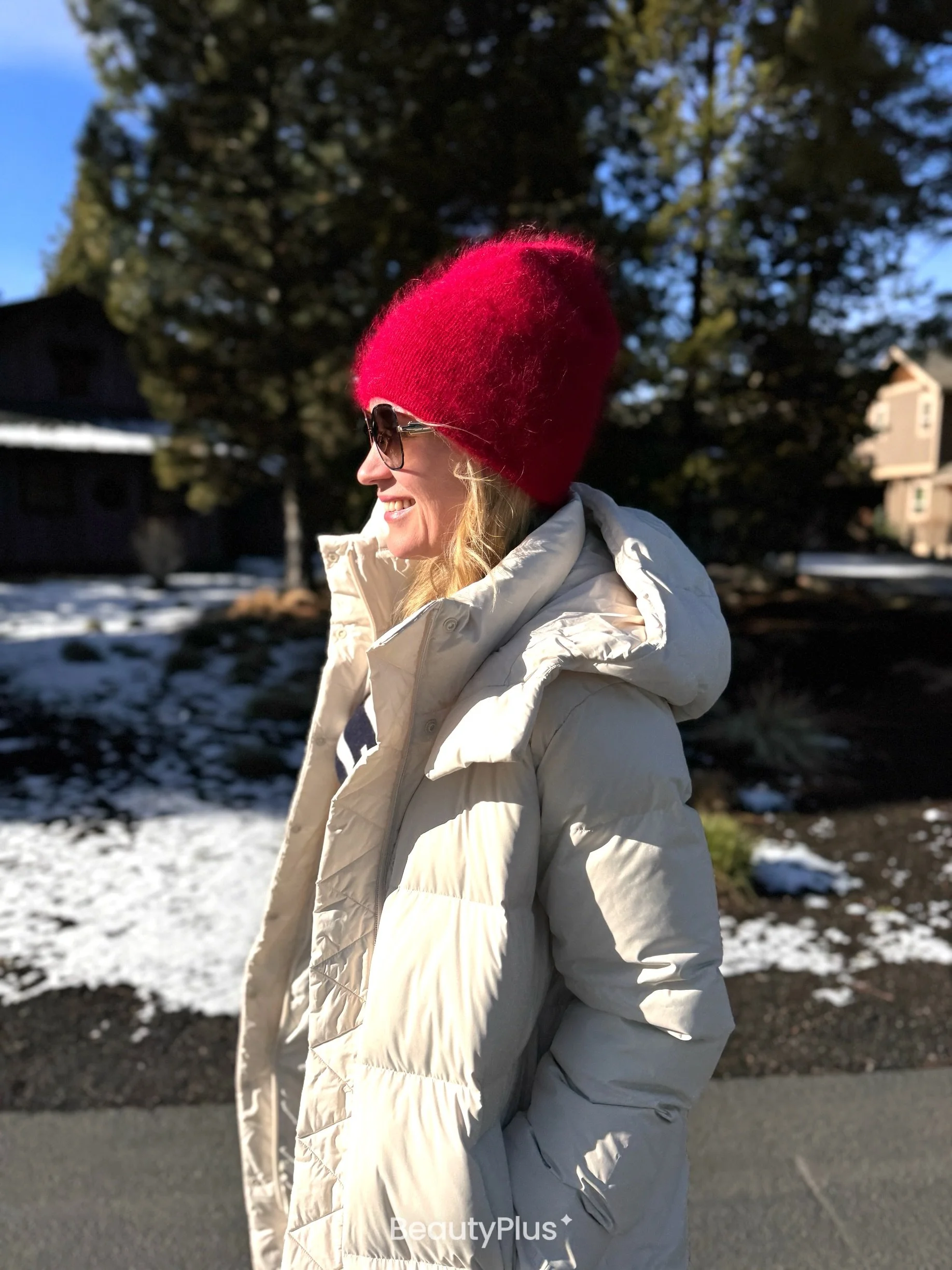 Hallstatt Angora Beanie