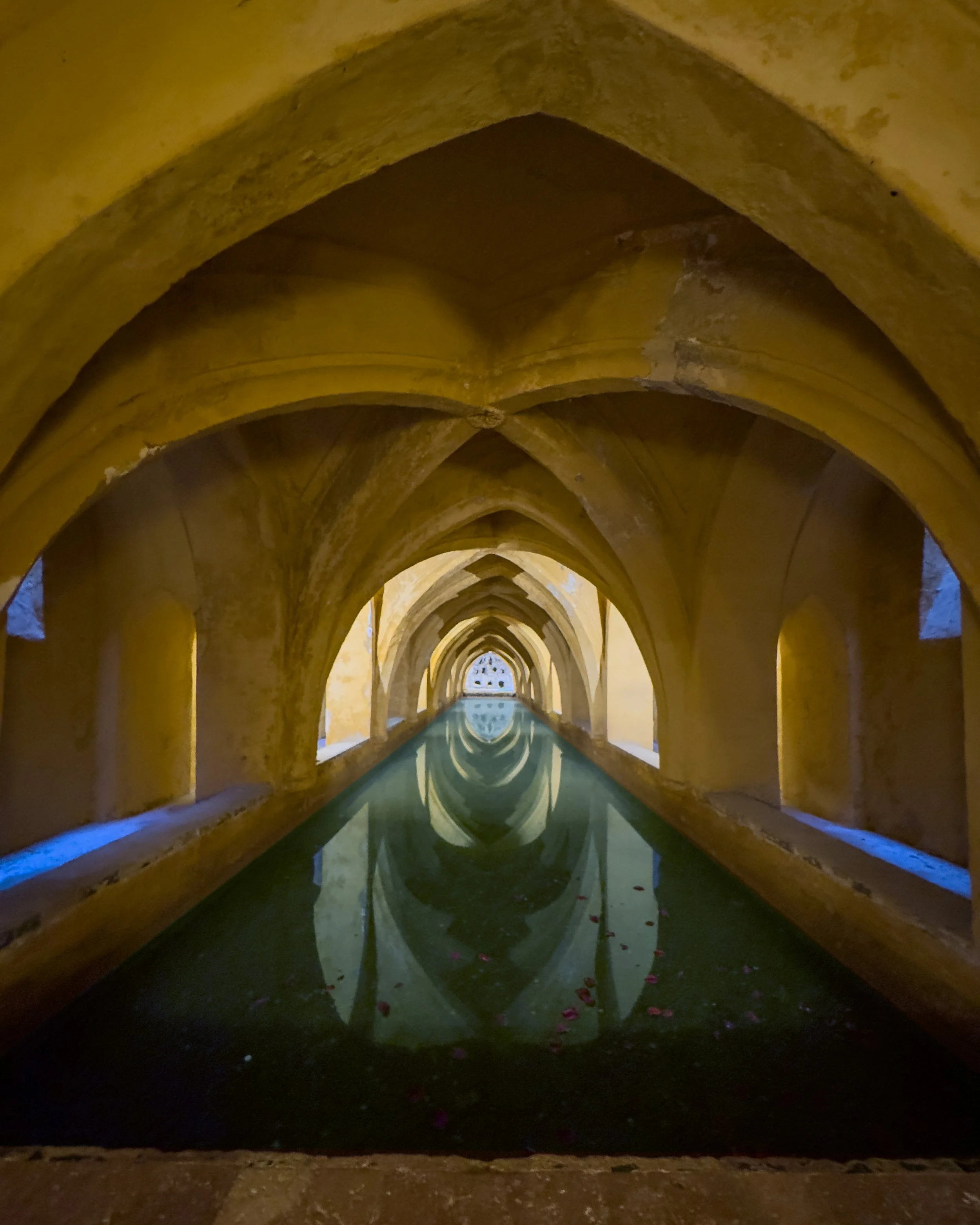 The baths of Maria de Padilla, Real Alcazar, Seville
