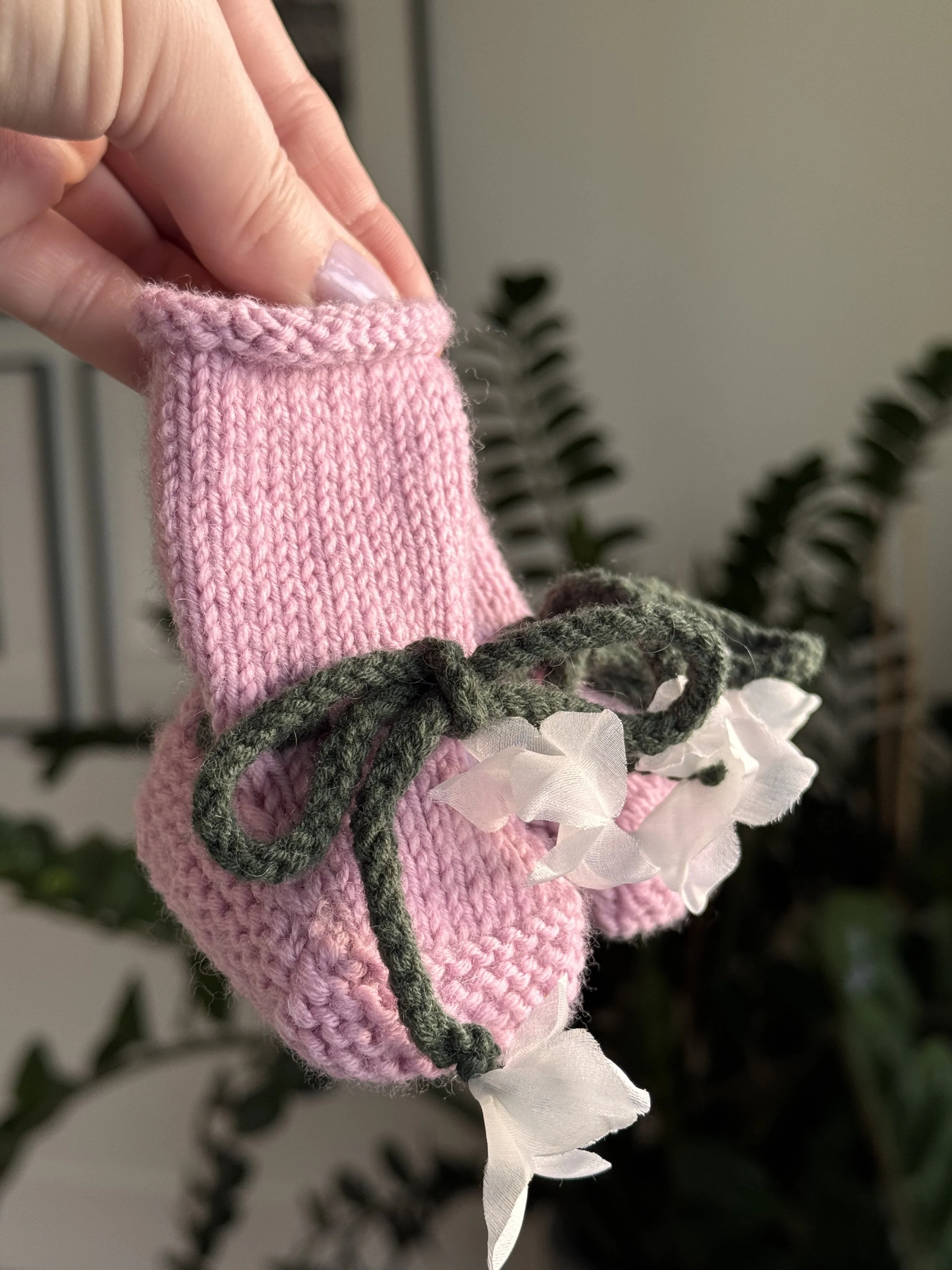 Petal Baby Booties