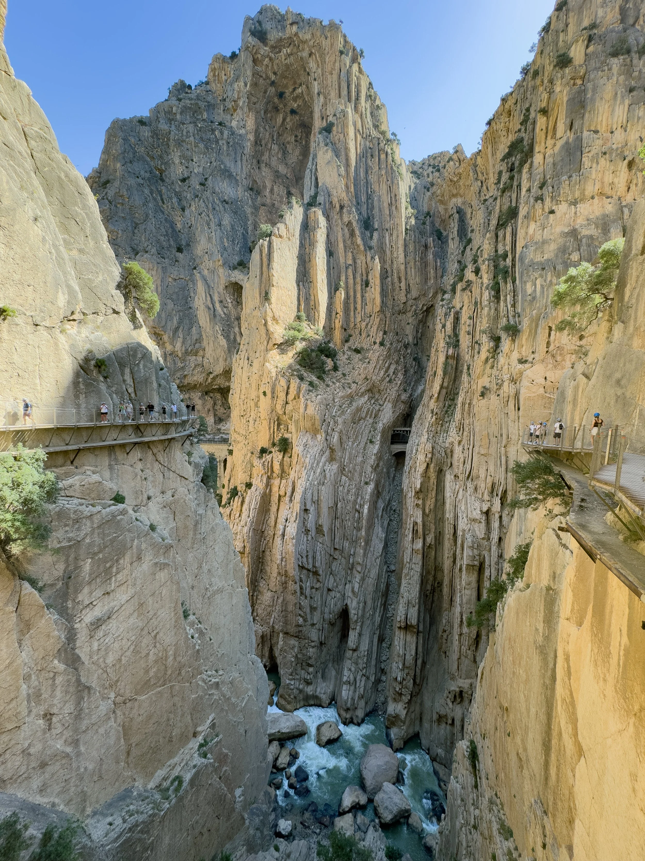 Caminito del Rey - wall clinging pathway
