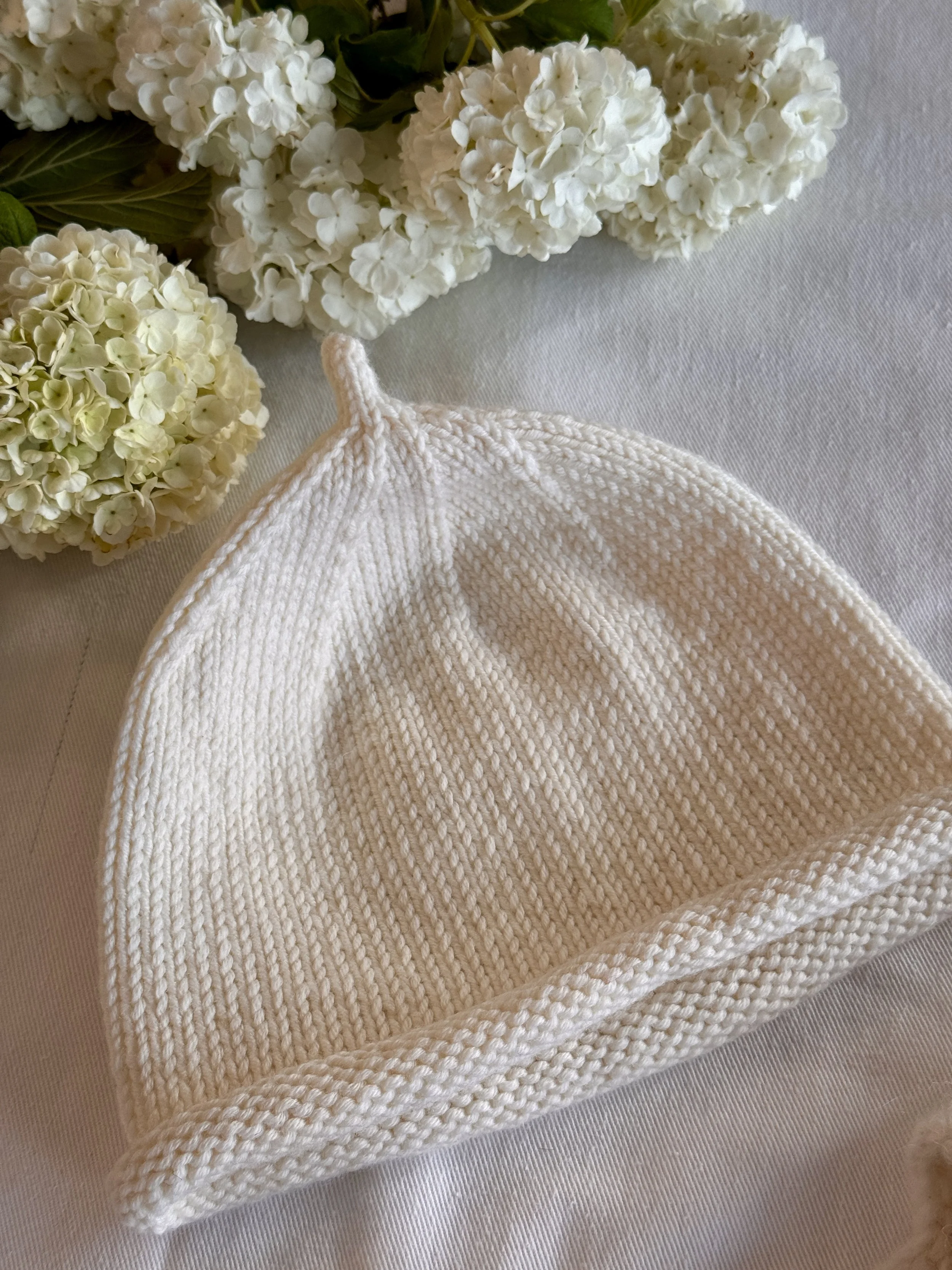 Top Knot Baby Hat