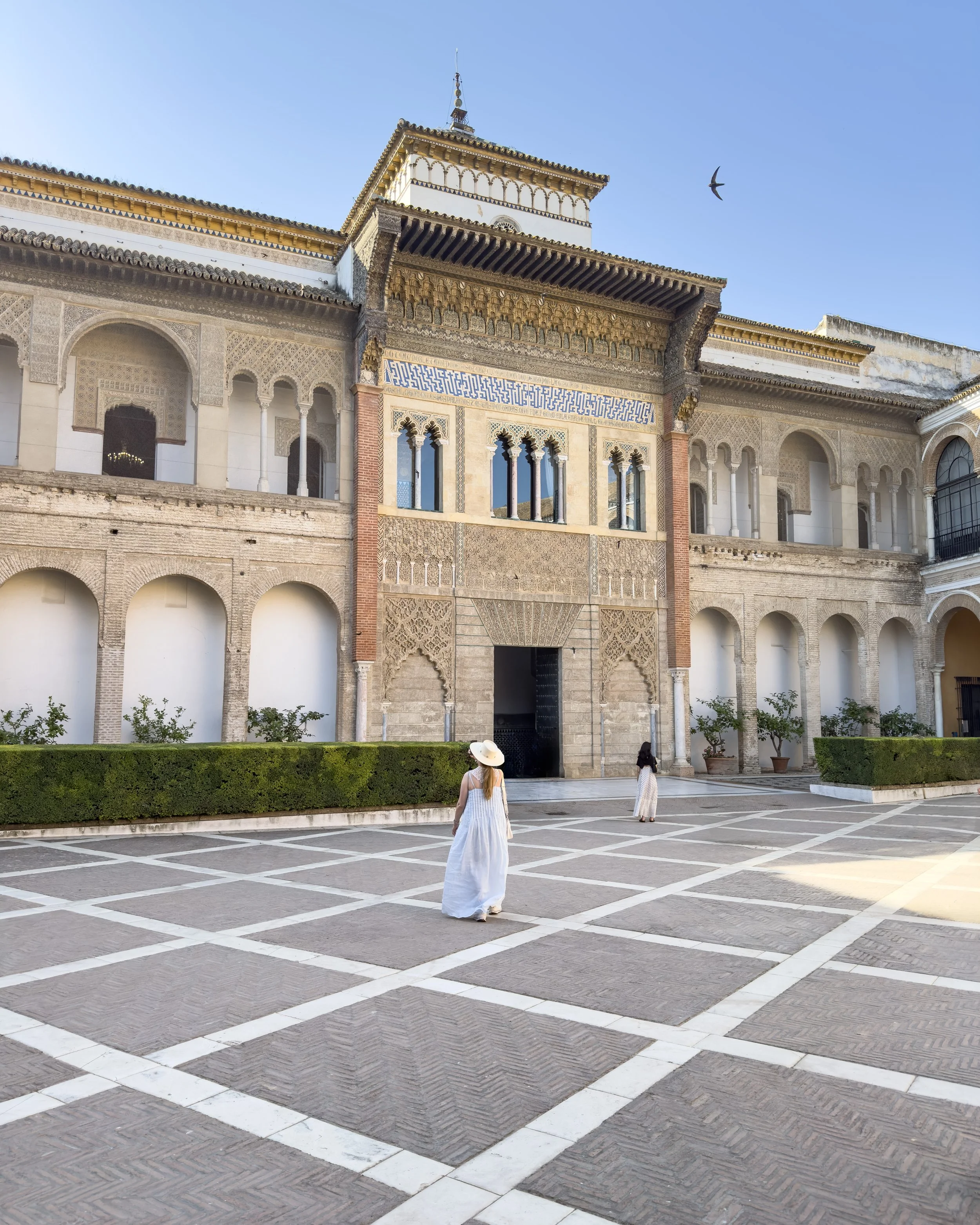 Real Alcazar, entrance area