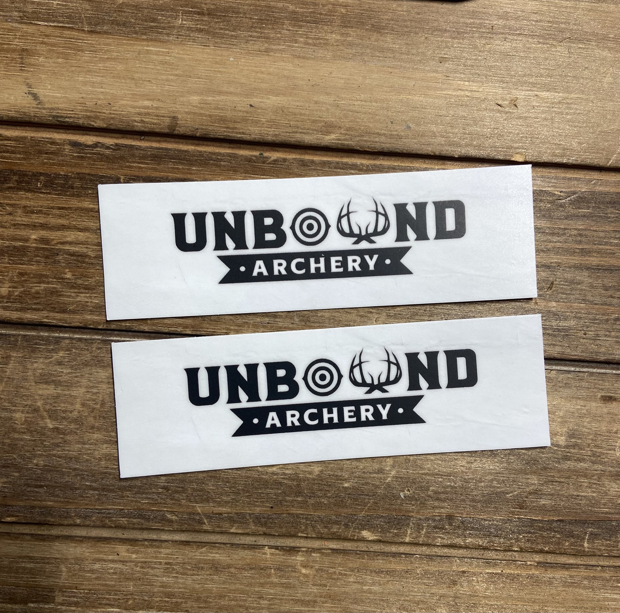 New UnBound logo sticker 1.25"x4"