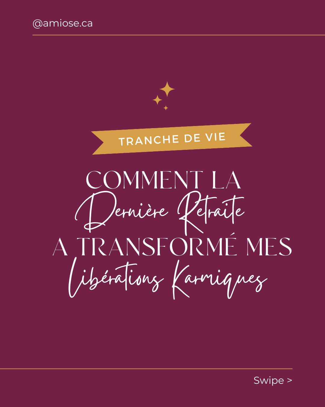 Les lib&eacute;rations Karmiques &eacute;voluent. Et voici pourquoi ✨

Concr&egrave;tement, &ccedil;a change quoi par rapport aux anciennes ?

💖 Niveau format : Des ateliers moins longs, car ils ne seront plus dirig&eacute;s par mes 12 &eacute;tapes