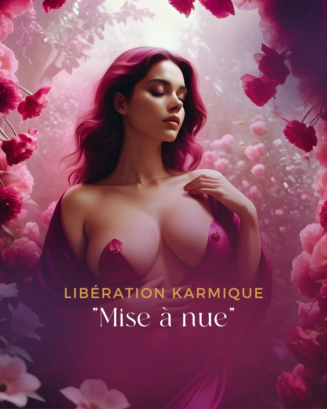 🪷Lib&eacute;ration karmique "Mise &agrave; nue" 🪷

Apr&egrave;s plus de 6 mois de pause, les lib&eacute;rations karmiques sur zoom sont de retour, je suis ben trop excit&eacute;e ! 

Et on commence avec ce merveilleux th&egrave;me : Mise 
