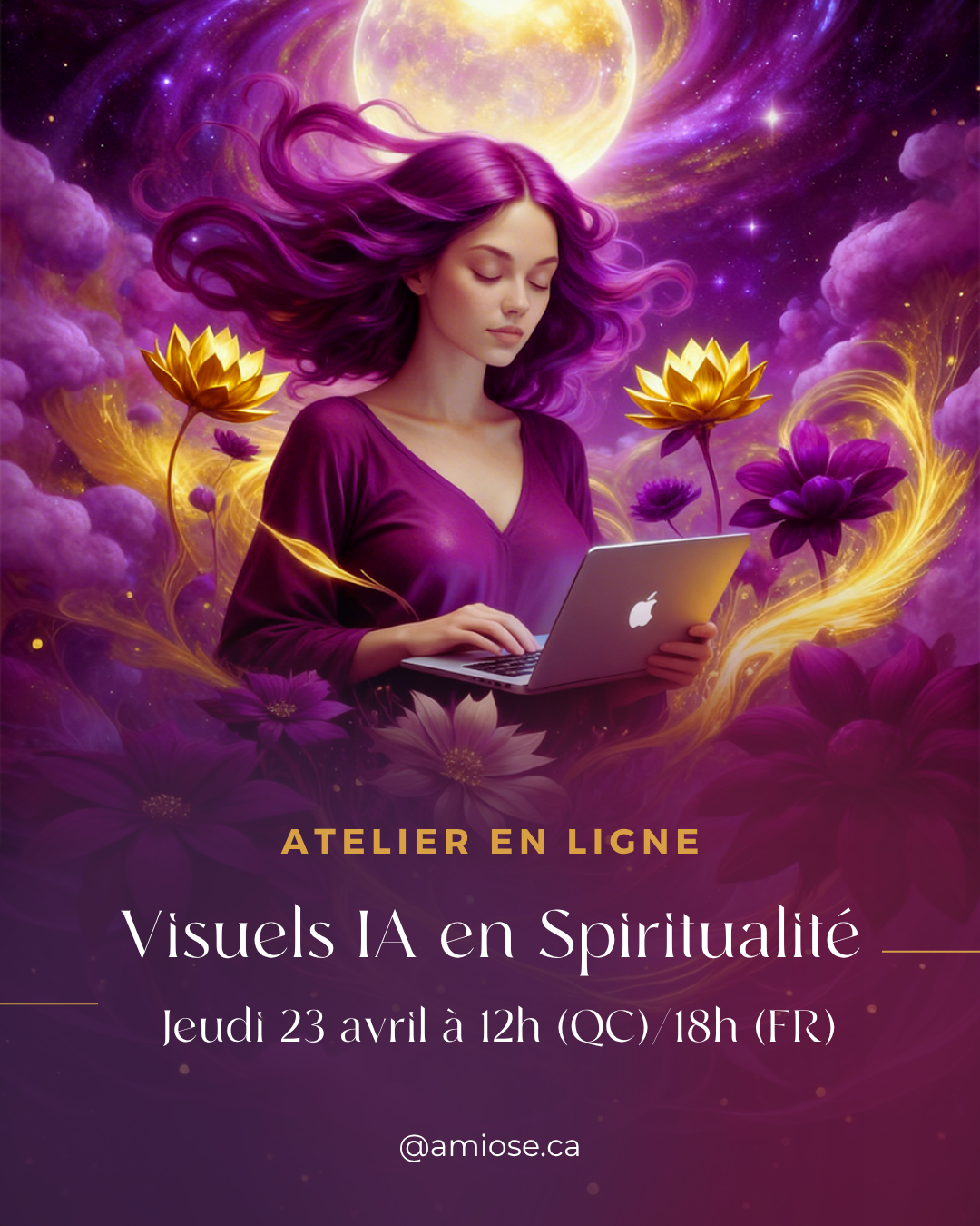 Atelier Images IA en Spiritualité - Jeudi 23 Avril à 12h