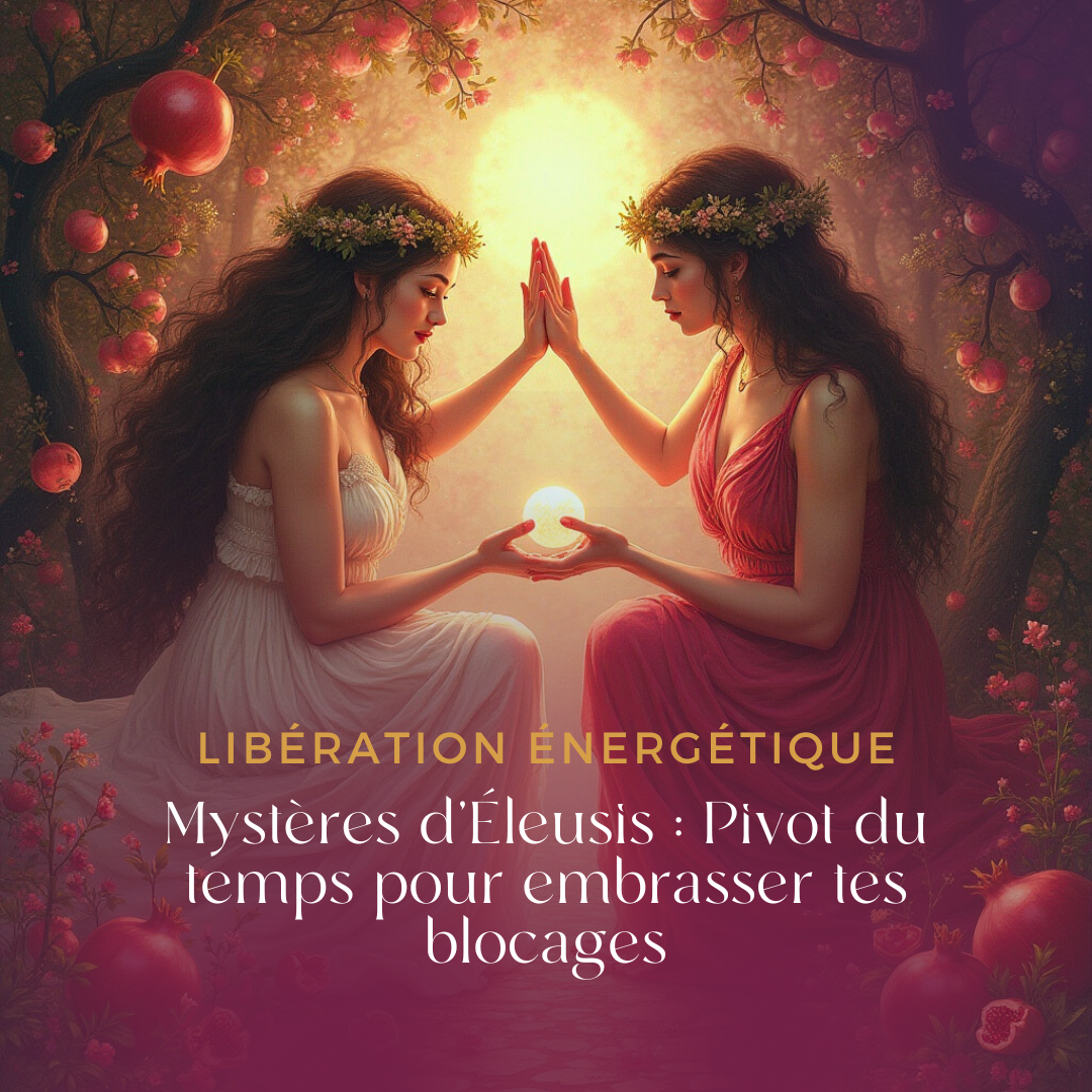 Mystères d’Éleusis : Pivot du temps pour embrasser tes blocages