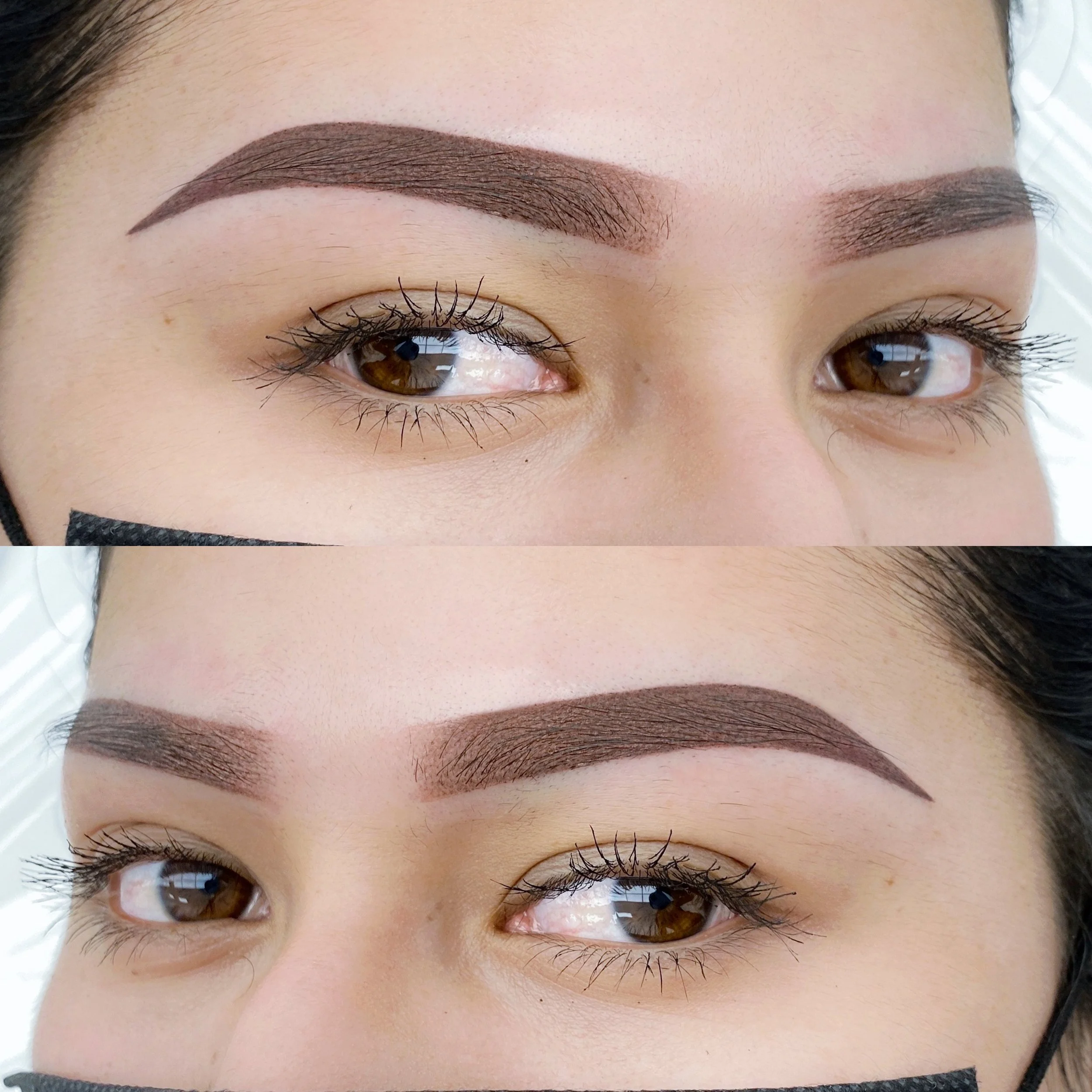 Ombre powder brows
