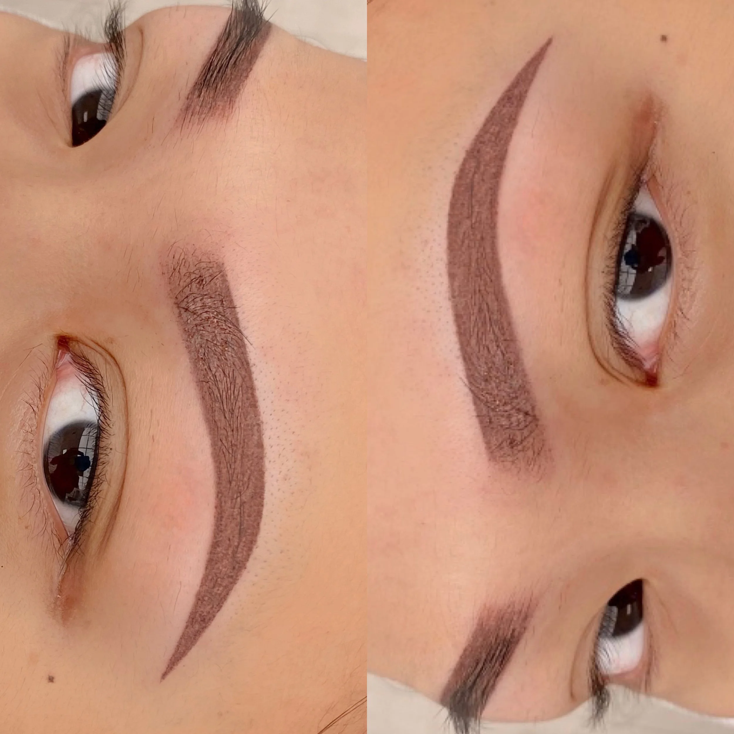 Ombre powder brows